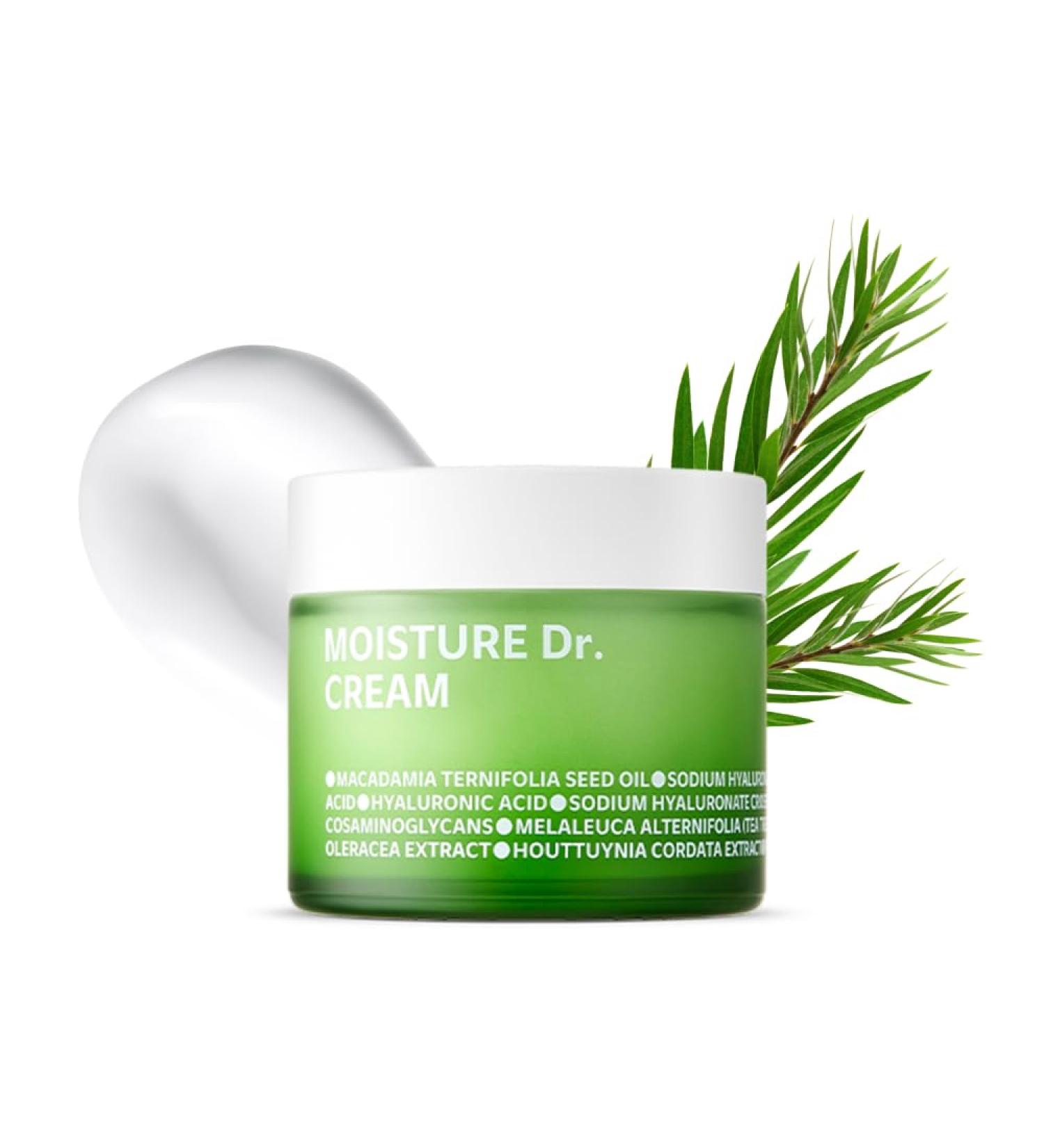 isoi Moisture Dr. Cream 70ml | Hydrating Hyaluronic Acid Cream | Nourish & Soothe Skin | Korean Skincare for Deep Hydration - Buy Online on SooperMarket.com