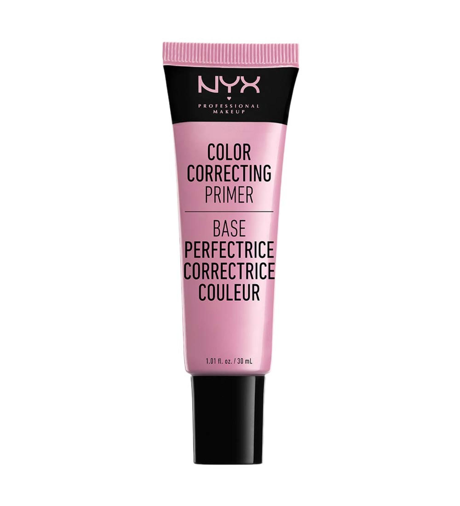 NYX Cosmetics Color Correcting Liquid Primer Pink - Brighten and even skin tone - Buy Online on SooperMarket.com