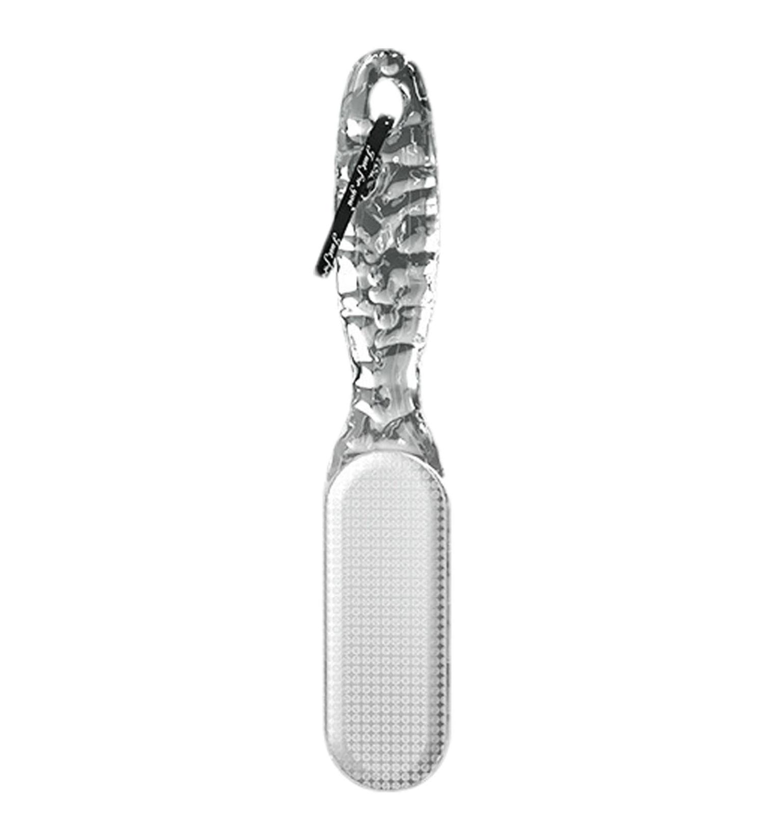 Toseky Foot Scrubber 2-in-1 Foot Scraper Dead Skin Remover | Foot Rasp for Cracked Heel Reduces Calluses & Corns Foot File for Foot Care Wet/Dry Feet Transparent Gray - Buy Online on SooperMarket.com