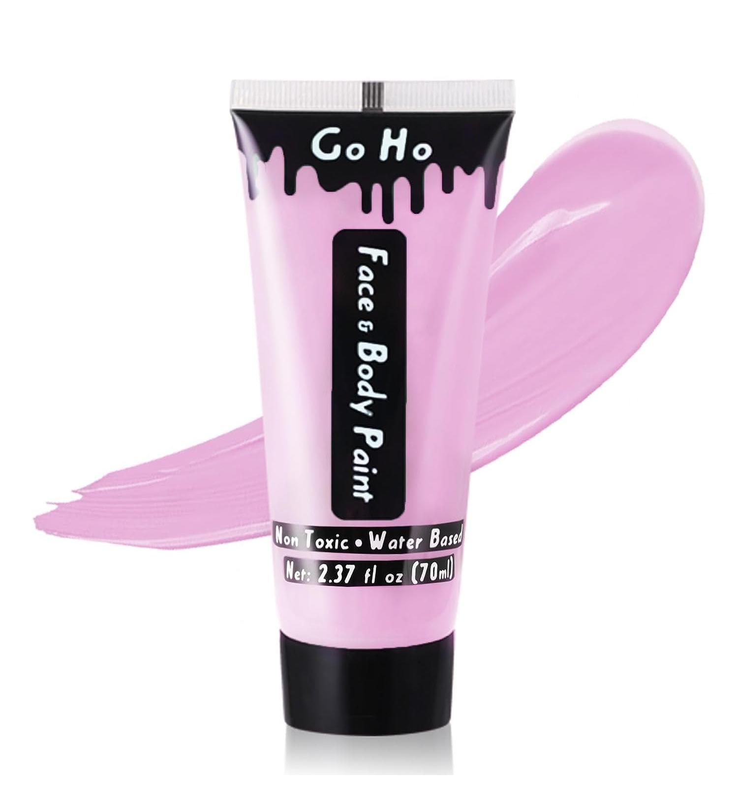 Pastel Pink Cream Face Body Paint - 2.37oz (70ml) Water-Based Makeup for Adults & Children | SFX, Cosplay, Festivals, Halloween - Buy Online on SooperMarket.com