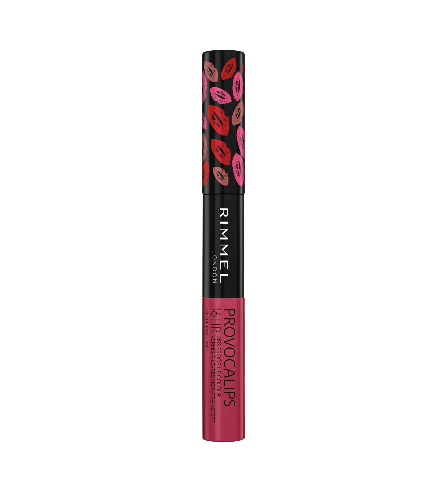 Rimmel London Liquid Lipstick 210 Flirty Fling - Long-lasting Color | Buy Internationally - Buy Online on SooperMarket.com