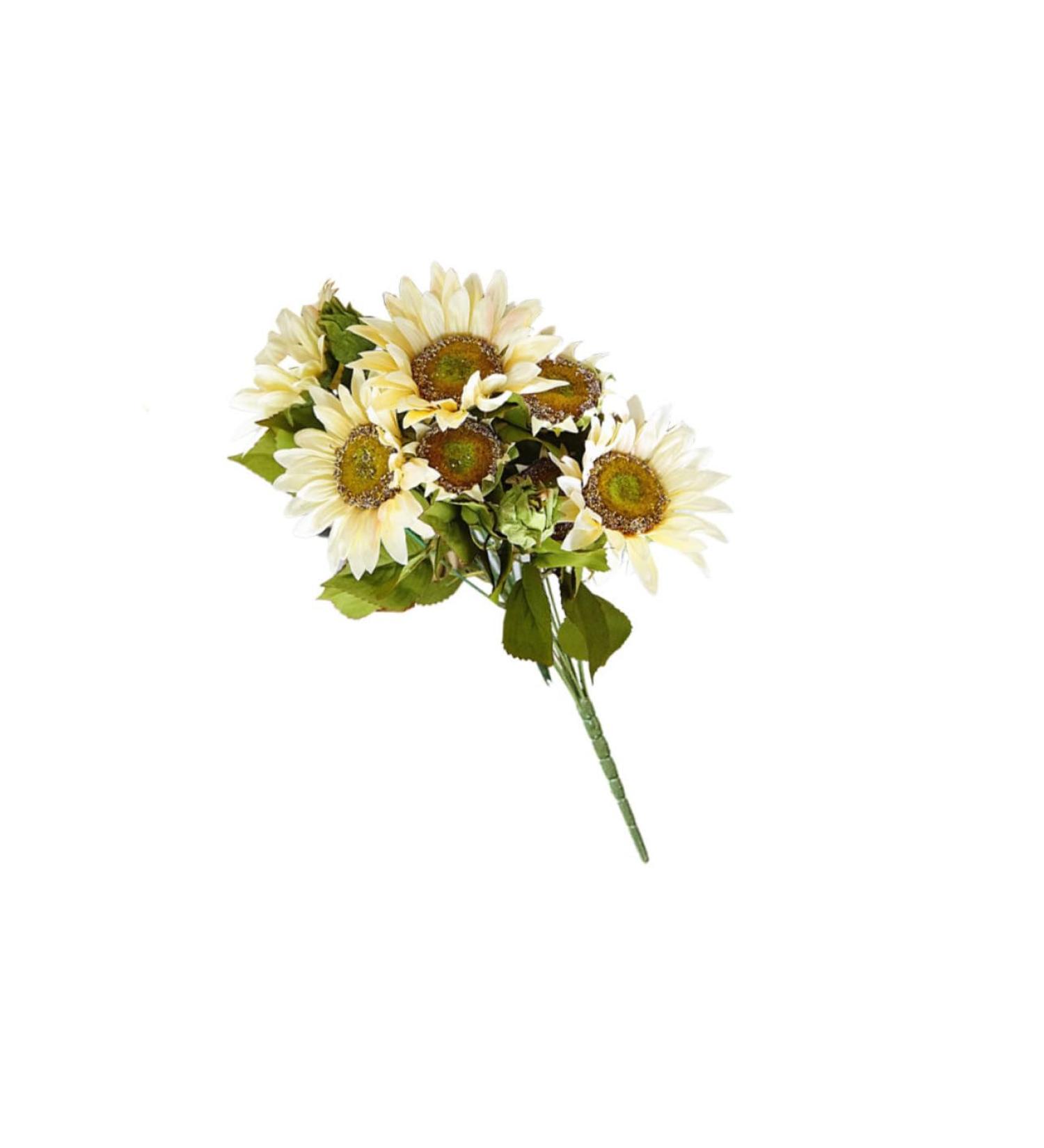 Cabilock Imitated Sunflower Bouquet 1pc Home Decor European Household Decoration European Style Sunflower Adornment Decorate - Buy Online on SooperMarket.com