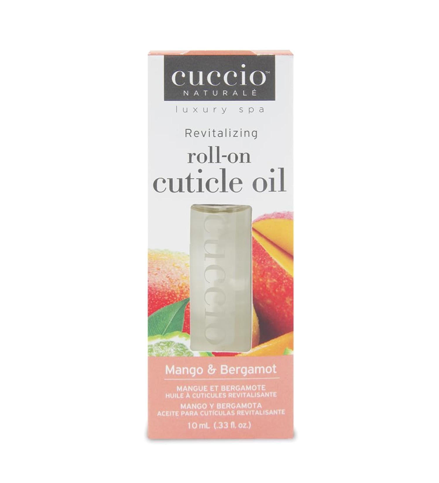 Cuccio Naturale Revitalizing Mango & Bergamot Roll-on Cuticle Oil 10ml - Buy Online on SooperMarket.com