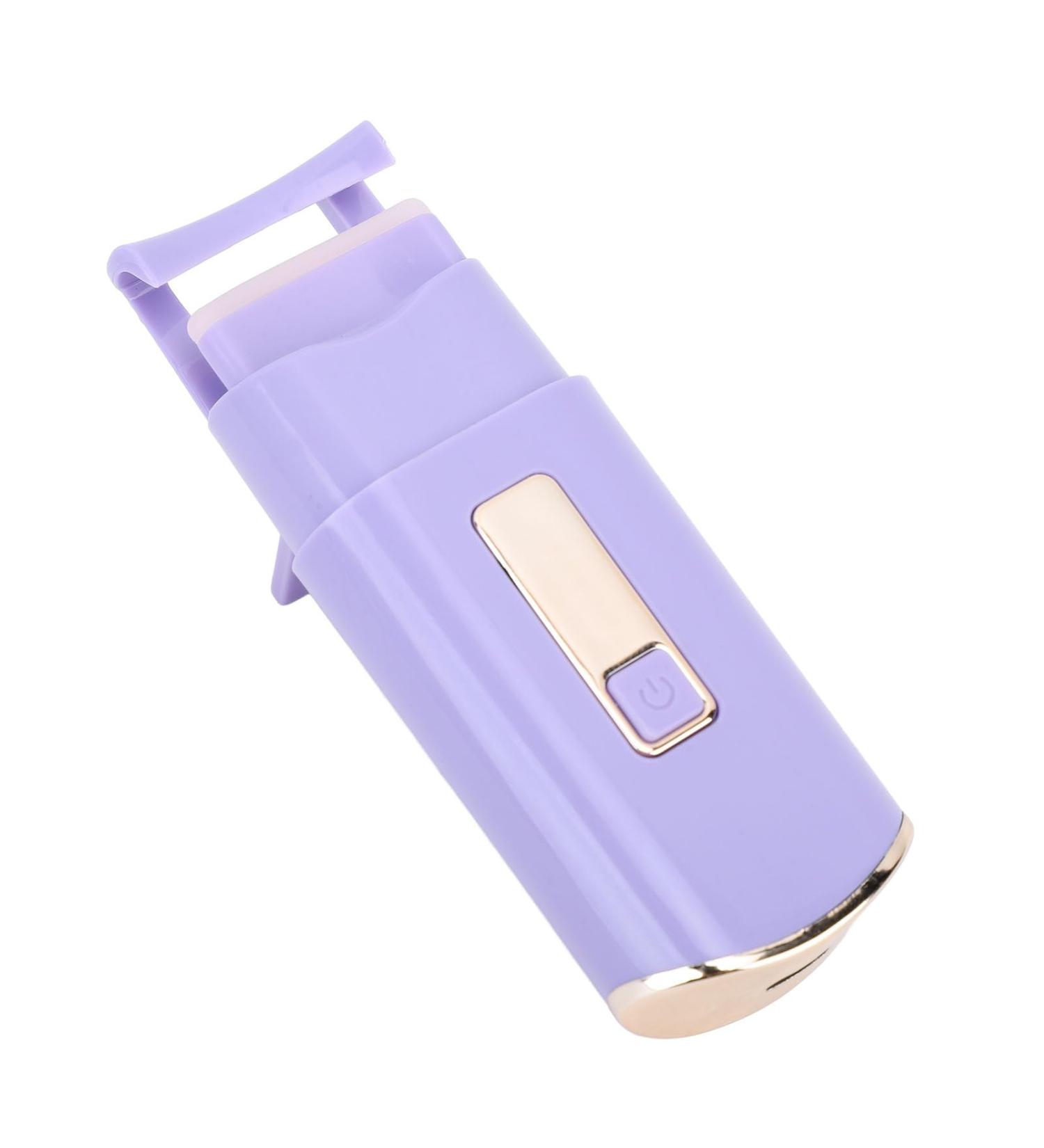 Quick Heat Up Electric Heated Eyelash Curler | 3 Temp Settings | Long-Lasting Curls & Gentle Silicone | International Shipping Available - Buy Online on SooperMarket.com