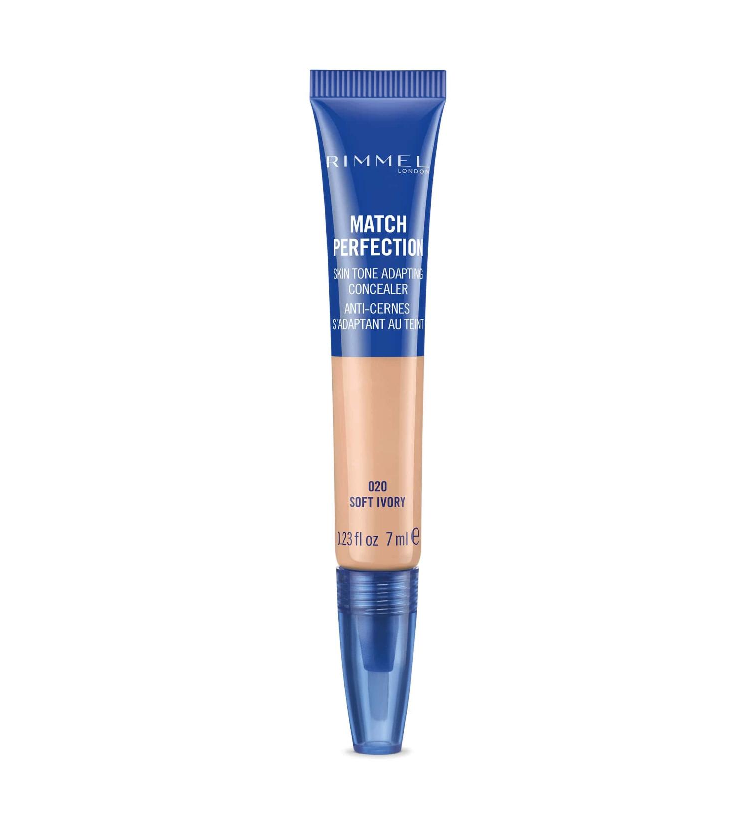 Rimmel London Match Perfection Liquid Concealer Soft Ivory 7ml - Pack of 1 - Buy Online on SooperMarket.com