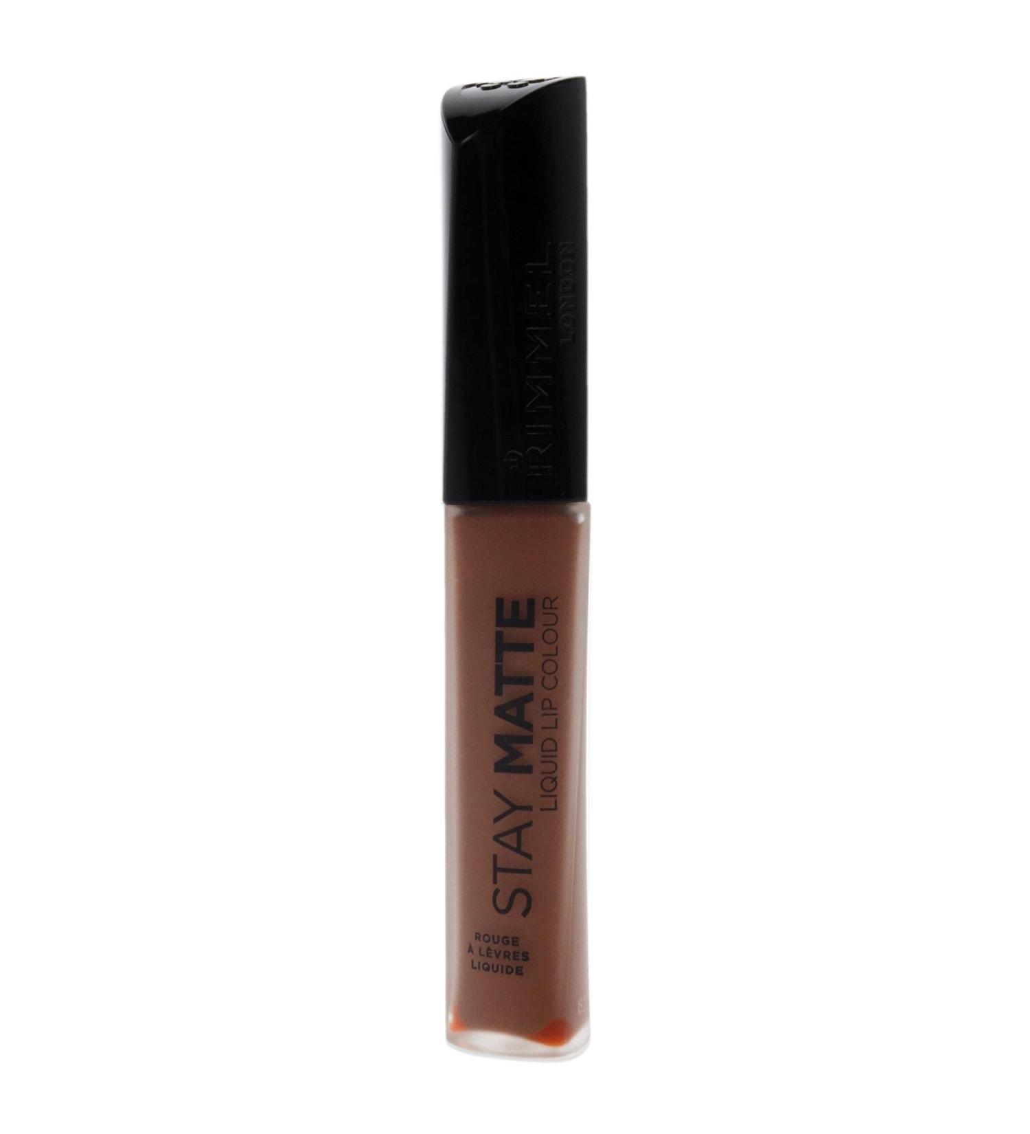 Rimmel Stay Matte Liquid Lip Colour Scandalous | Long-Lasting Matte Finish - Buy Online on SooperMarket.com
