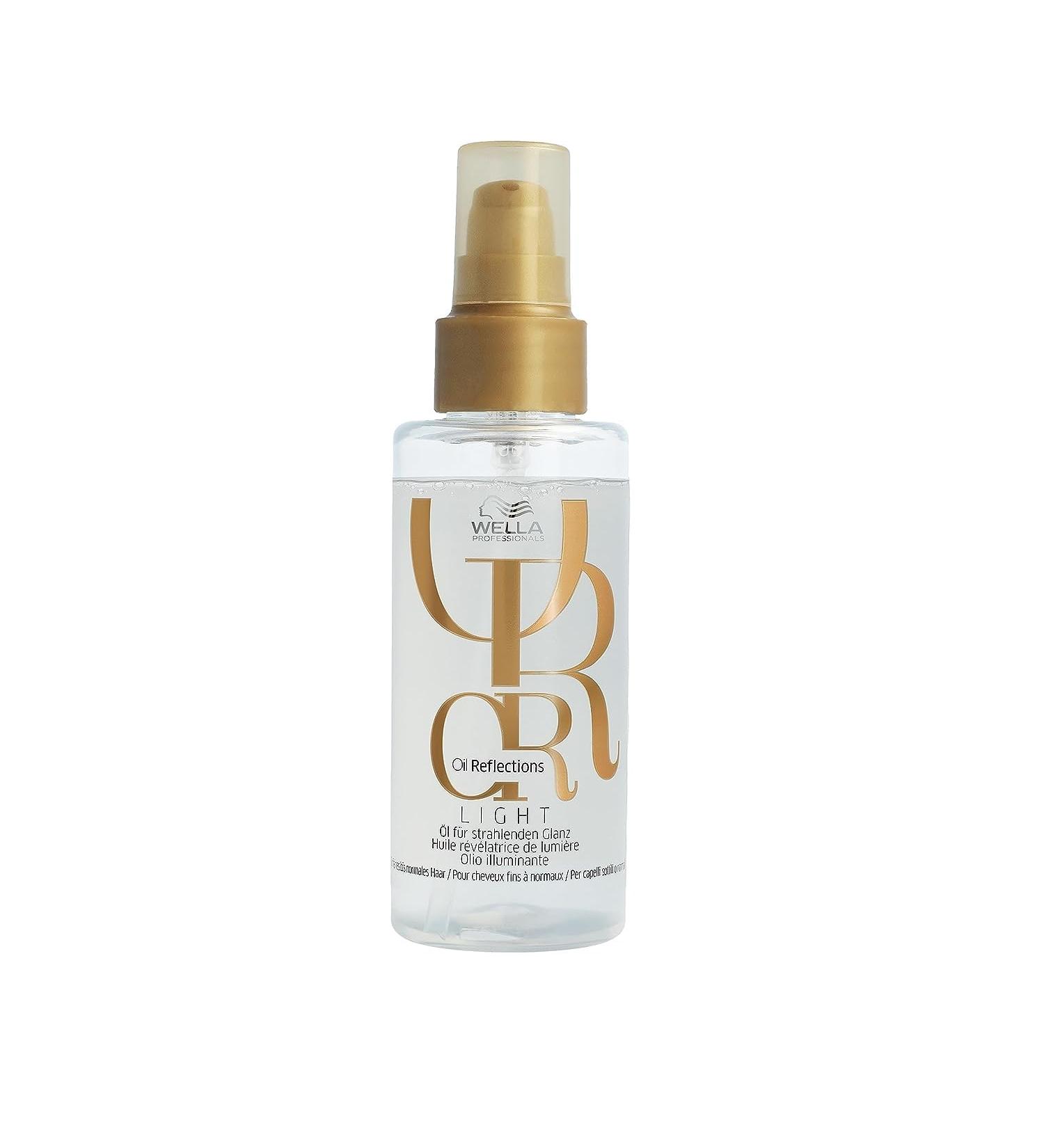Wella Professionals Oil Reflections - Light Hair Oil with Chamomile & White Tea Extracts | Anti-Frizz Hair Care for Smooth Shiny Hair - 100ml - Buy Online on SooperMarket.com
