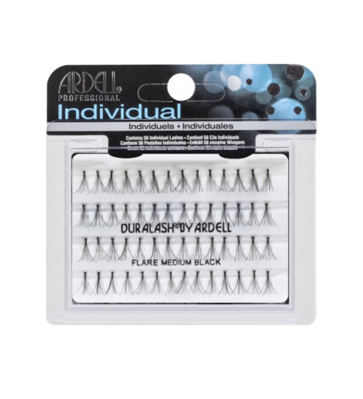 ARDELL Medium Black Artificial Eyelashes - 1 Pack (56 Pieces) - International Shipping Available - Buy Online on SooperMarket.com