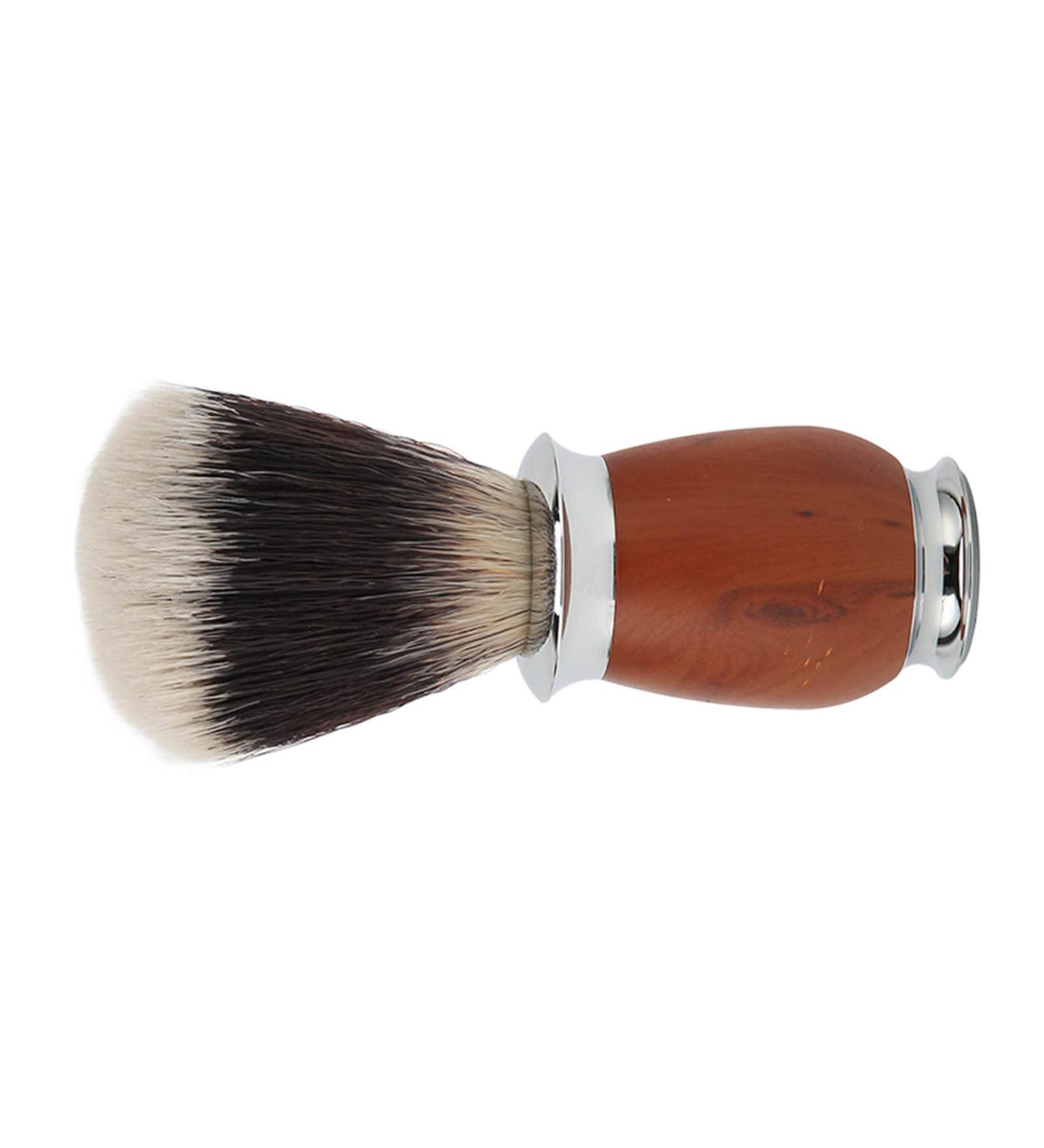 Men's Shaving Brush with Wooden Handle - Soft Nylon Bristles Lightweight for Travel & Salon - Buy Online Worldwide - Buy Online on SooperMarket.com