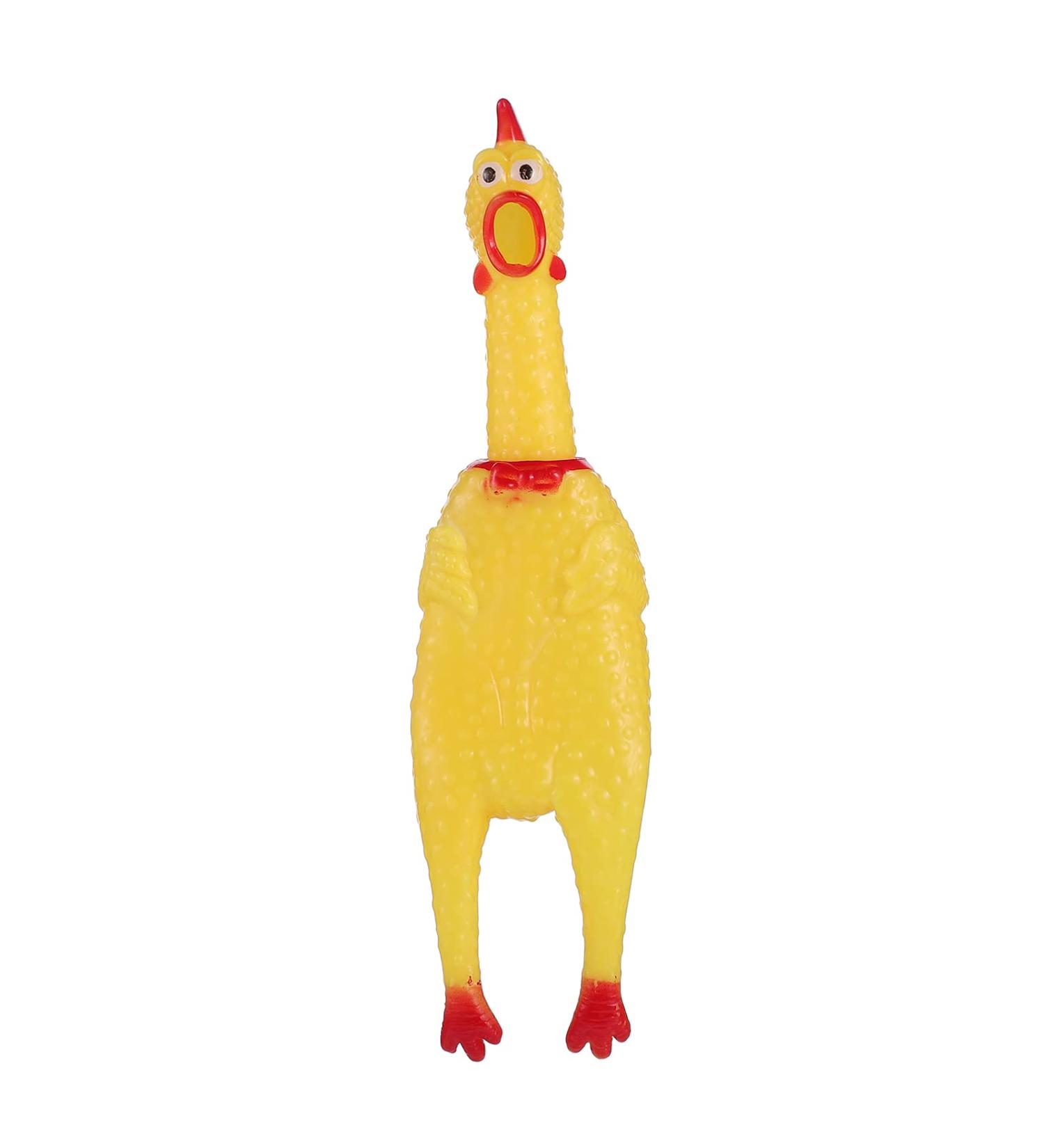 Stobok Squeaky Shrilling Chicken Toy - Fun Noise-Making Gadget for Children & Dogs | International Shipping - Buy Online on SooperMarket.com