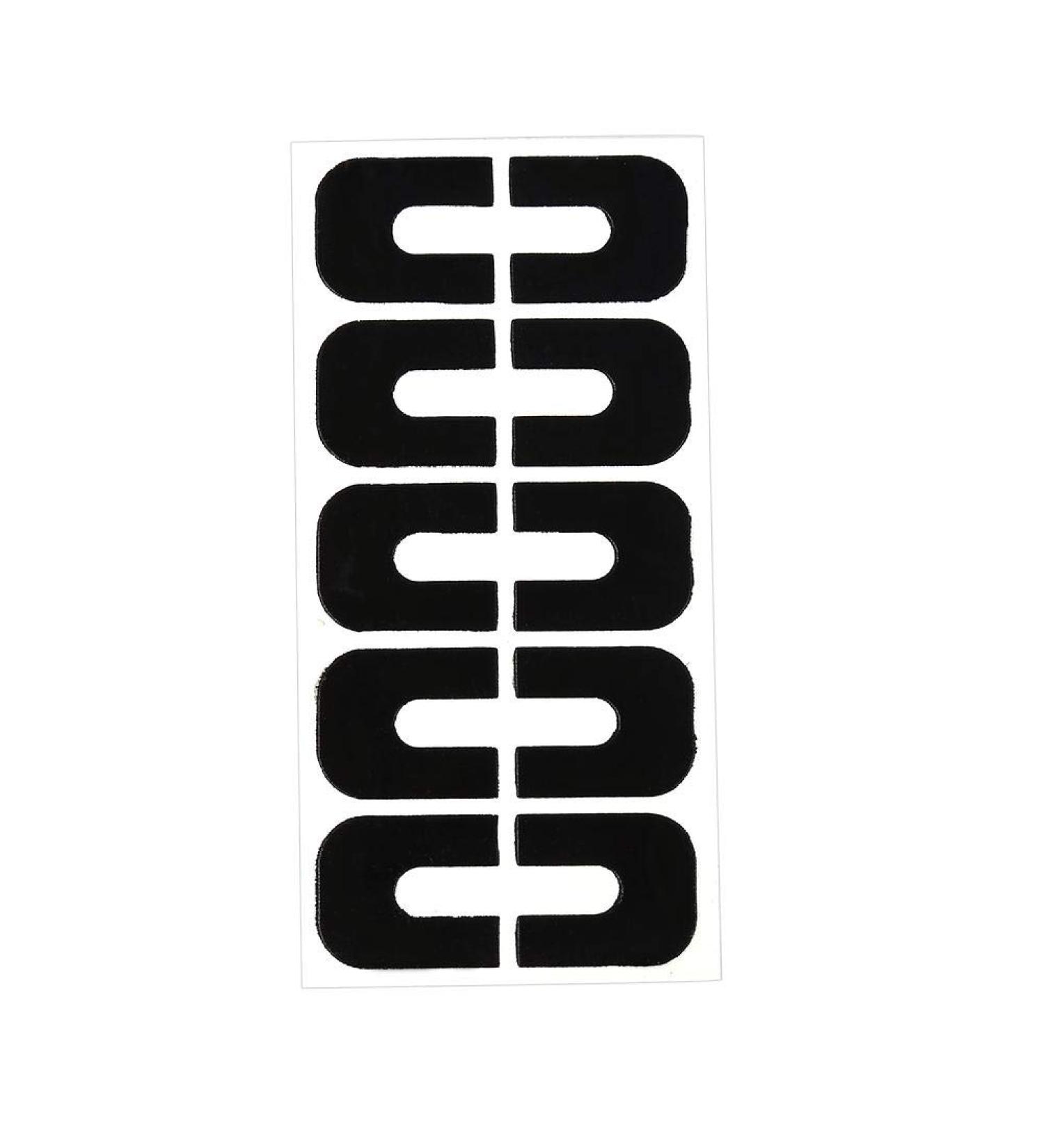 Nail Art Protector Cover 10 Pcs - Spill Proof Nail Sticker for Professional Manicure | Gilrs & Women (1#) - Buy Online on SooperMarket.com