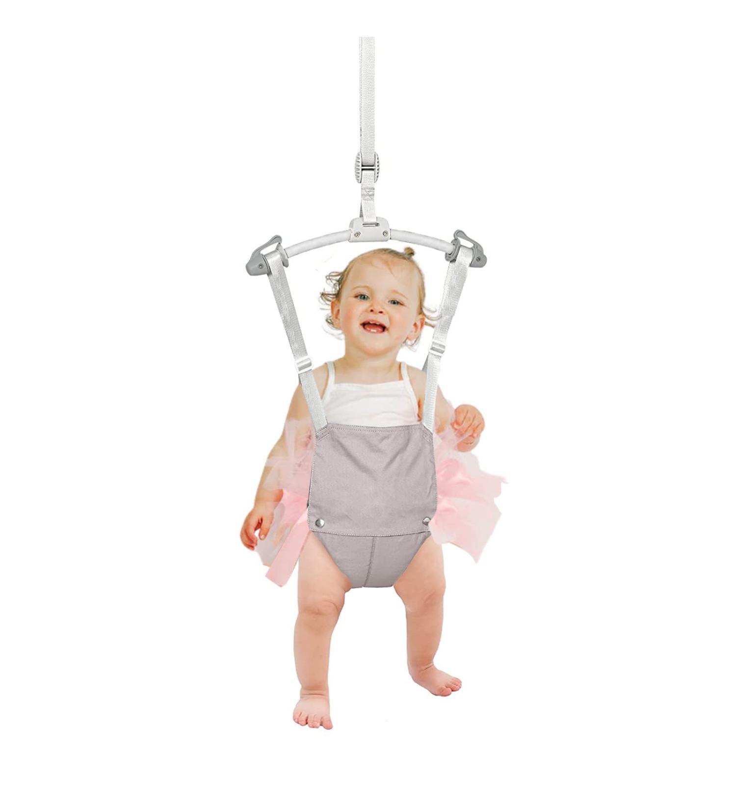 Baby Door Jumper Bouncer Exerciser Set | Adjustable Strap for Toddler 6-24 Months - Buy Online on SooperMarket.com
