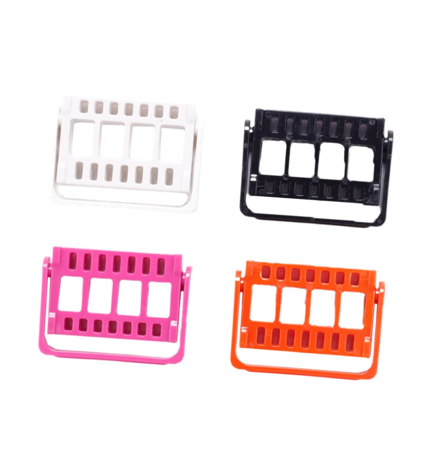 WOONEKY 4pcs 16 Grinding Head Display Stand Vintage Hair Comb Nail Bit Storage Manicure Drill Bits Drill Bit Case Toolbox Nasal Trimmers for Men Drill Bit Organizer Take Away Nail Drill Pp - Buy Online on SooperMarket.com