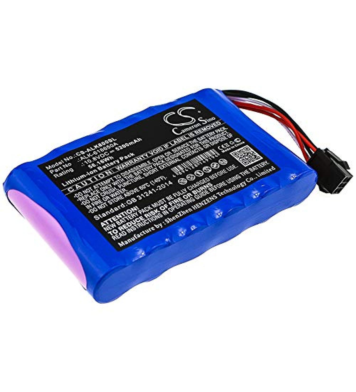 DCH 5200mAh Battery Replacement for Eloik ALK-88A ALK-80 HH-88 ALK-618650A | International Shipping Available - Buy Online on SooperMarket.com