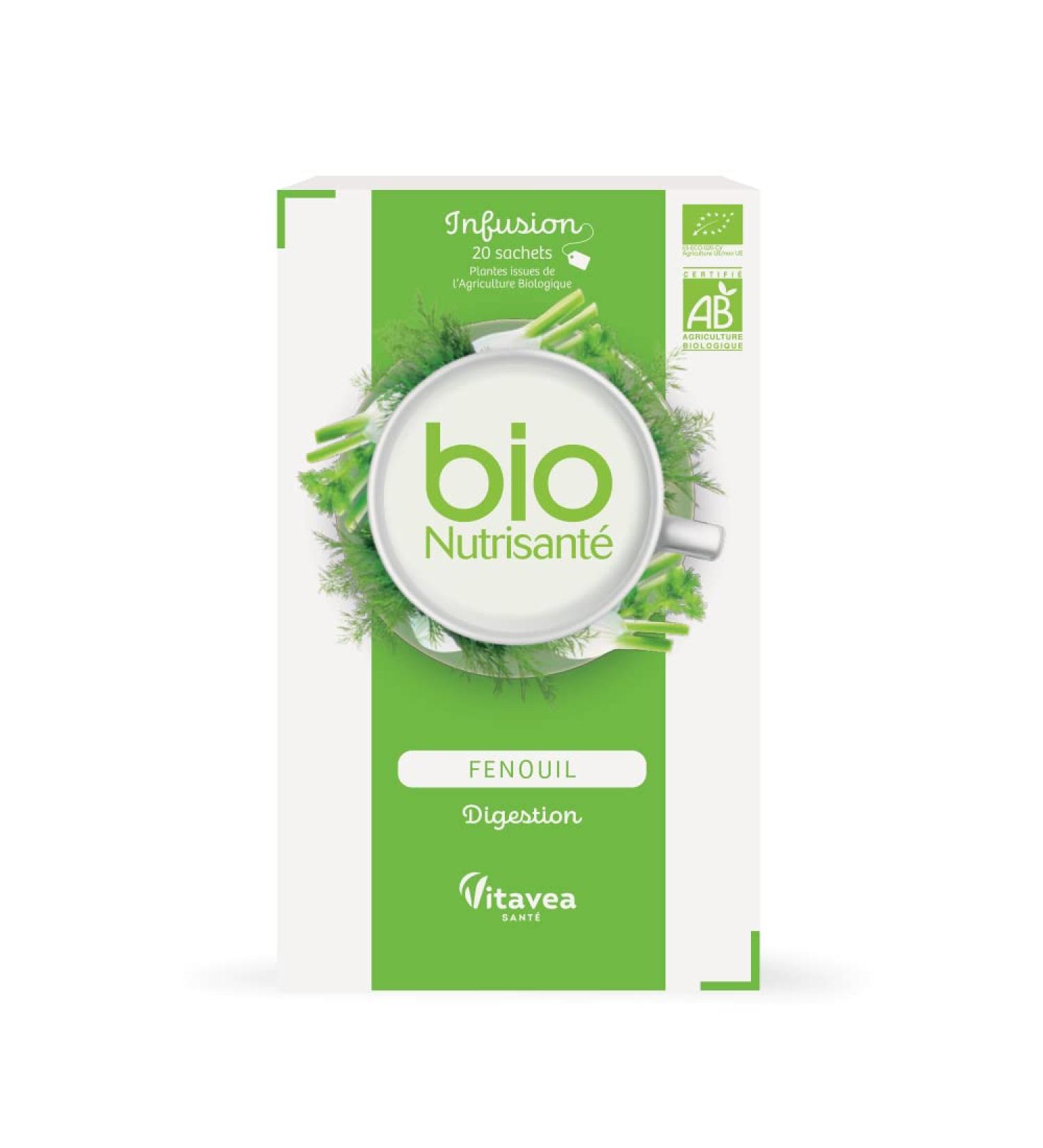 Vitavea Organic Infusion Fennel 20 Sachets
