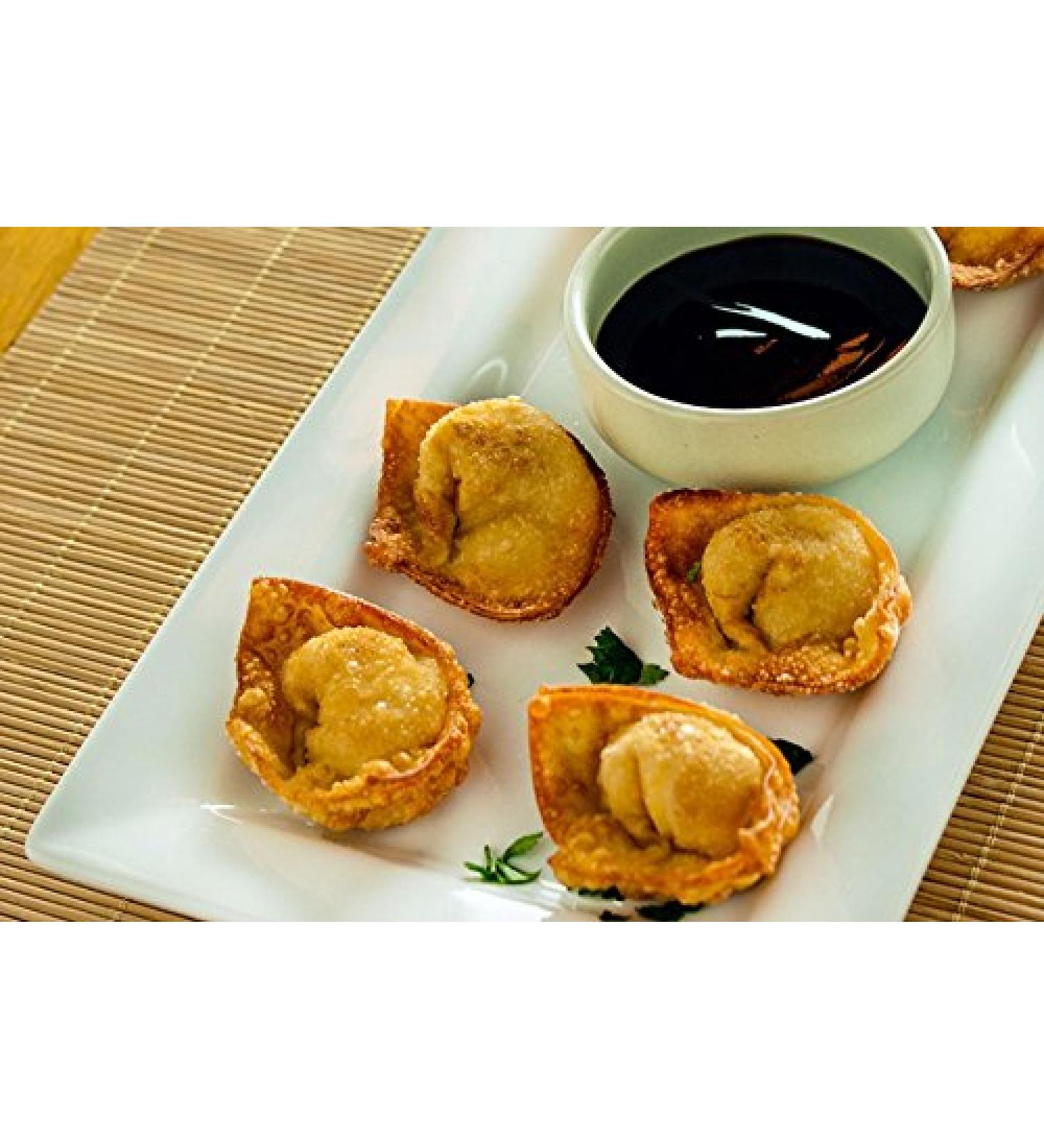 Crab Rangoon - Gourmet Frozen Seafood Appetizers (35 Piece Tray)