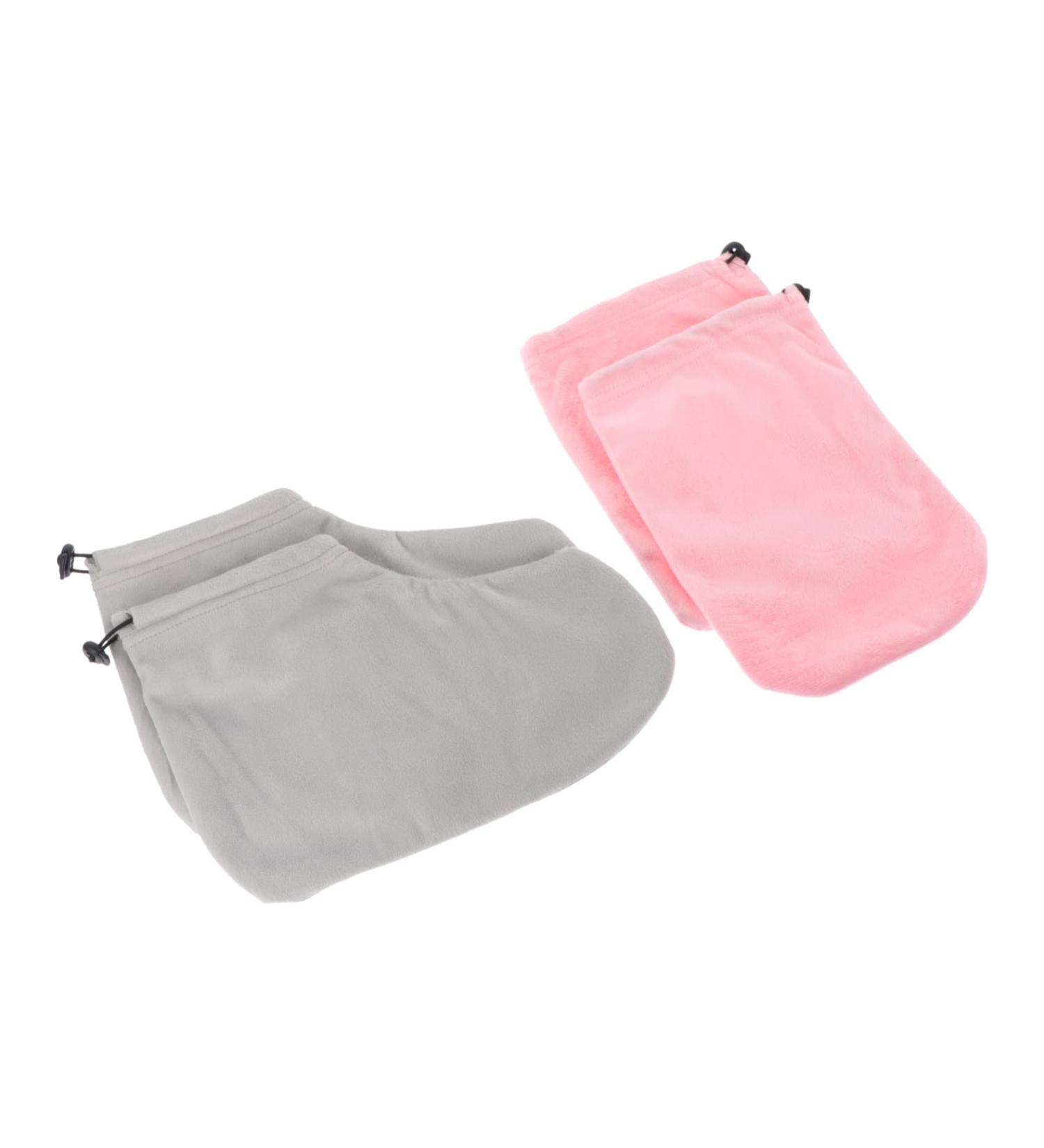 HAPINARY Paraffin Wax Work Gloves Booties 1 Set Gloves Boots Paraffin Mitts Wax Insulated Foot Cover Paraffin Wax Mitts Paraffin Wax Foot Cover Hand Wax Cover Wax Foot Fabric Insulation - Buy Online on SooperMarket.com