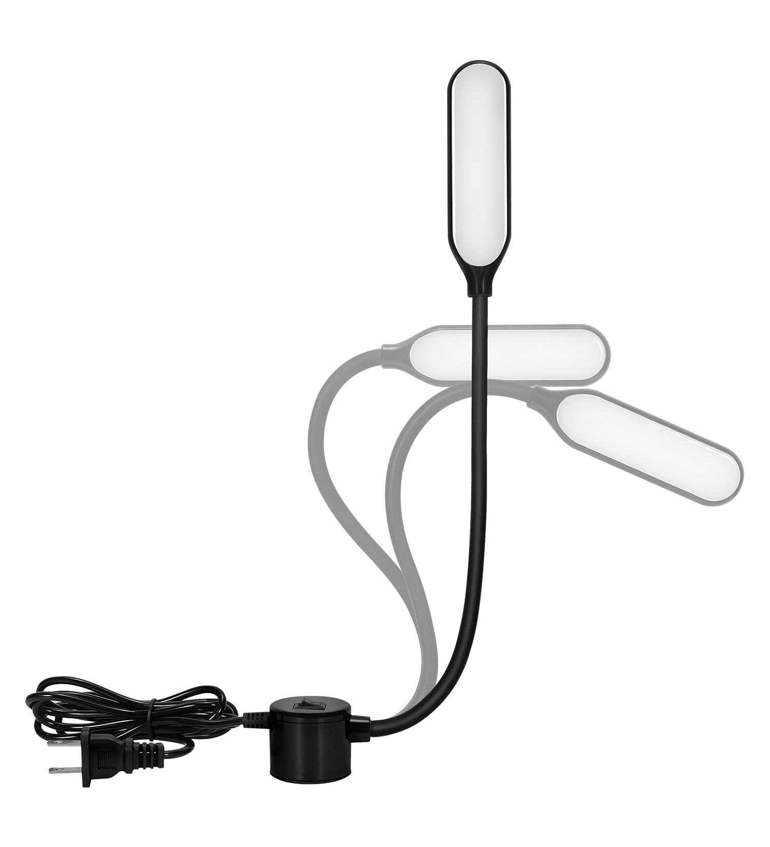 Hanbaak Sewing Machine Light - Magnetic Base LED Work Light with Flexible Gooseneck - Buy Online on SooperMarket.com