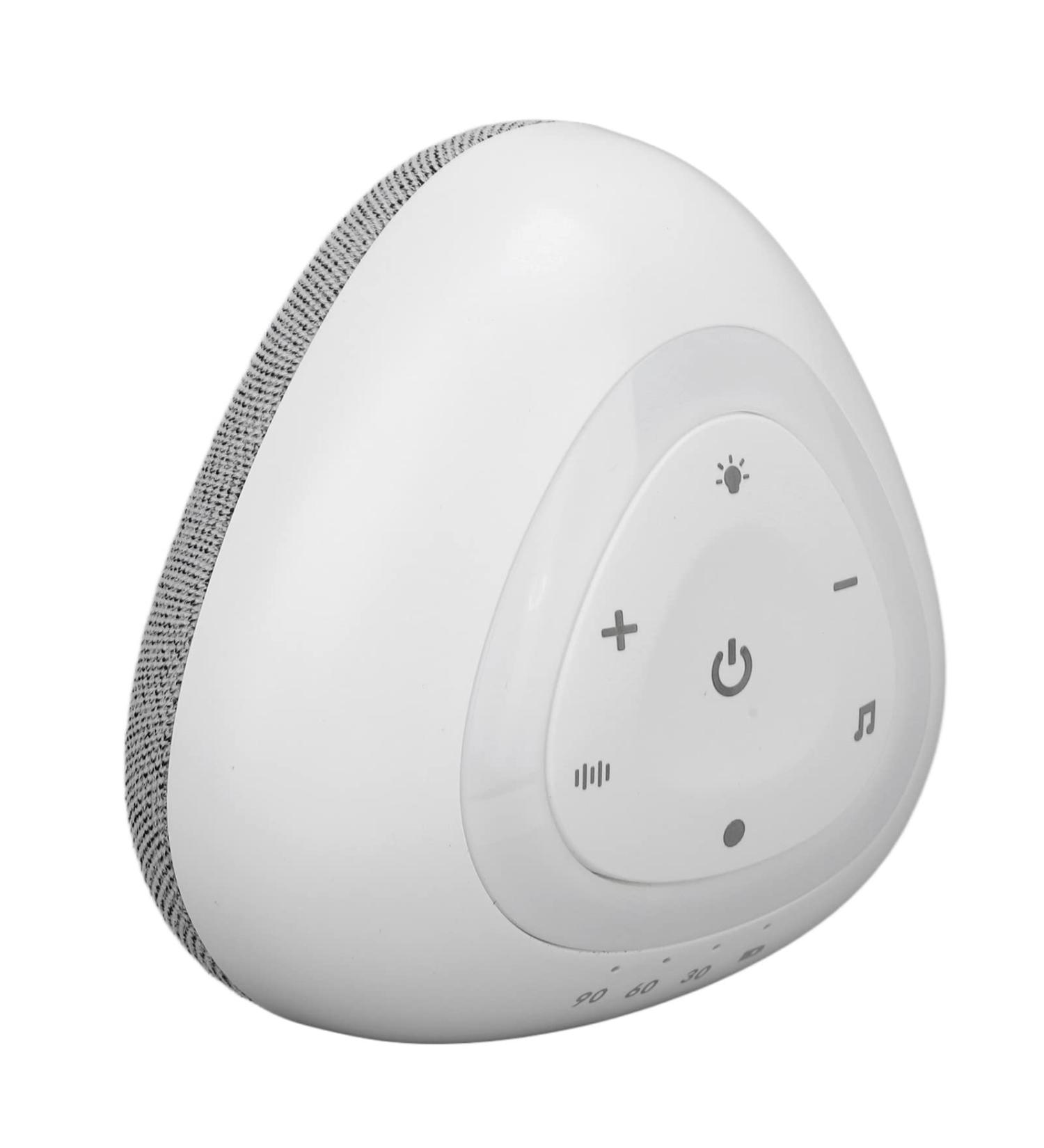 White Noise Night Light White Noise Sleep Speaker Intelligent 7 Colors Soothing Stress Reduction for Work - Buy Online on SooperMarket.com