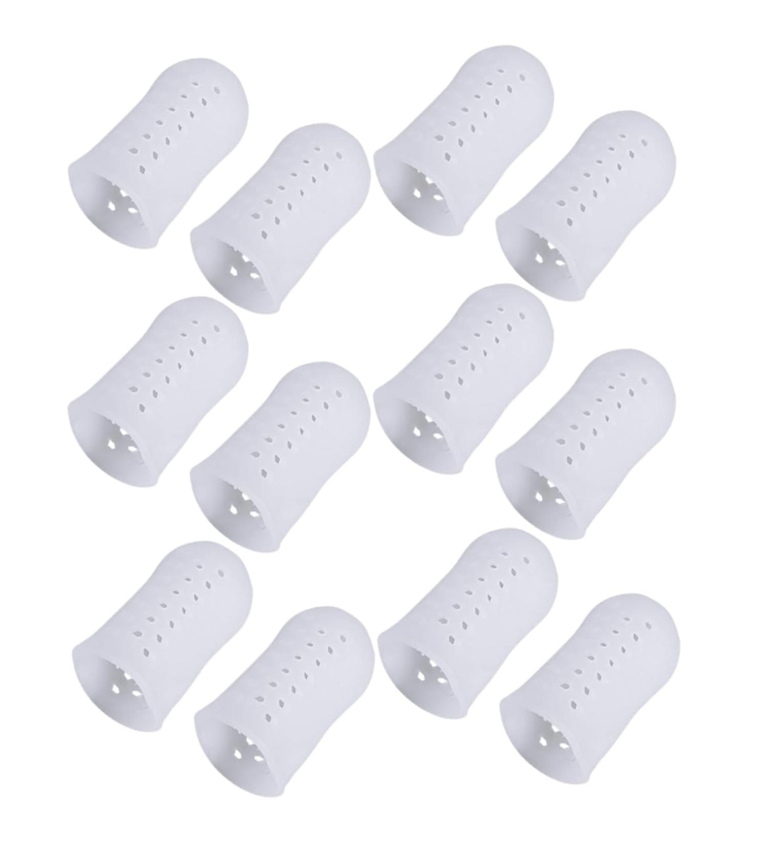 INOOMP Gel Toe Caps - 6 Pairs/12pcs Toe Separators & Hammertoe Tubes for High Heel Protection - Buy Online on SooperMarket.com