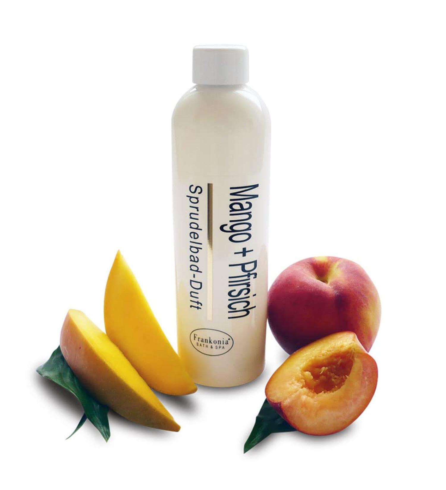 Frankonia Bath & Spa Mango Peach Whirlpool Fragrance Concentrate 230ml - Sparkling Bathroom & Pool Scent - Fruity Aromatherapy - Buy Online on SooperMarket.com