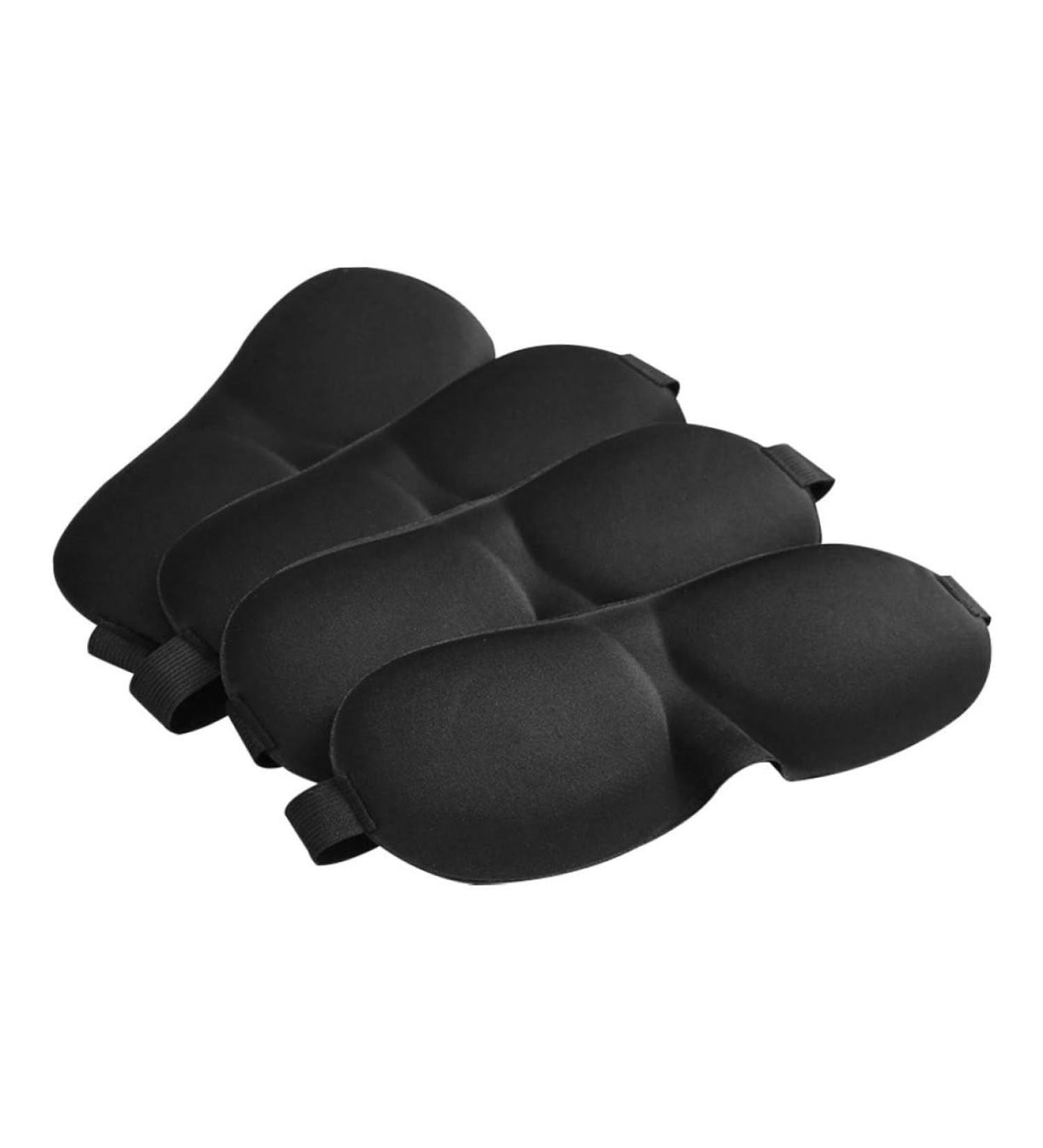 Healifty 5pcs 3D Stereo Goggles Eye Masks - Comfortable Blinder for Sleeping - Soft Cotton Eye Pillow for Block-Out Light - Buy Online on SooperMarket.com