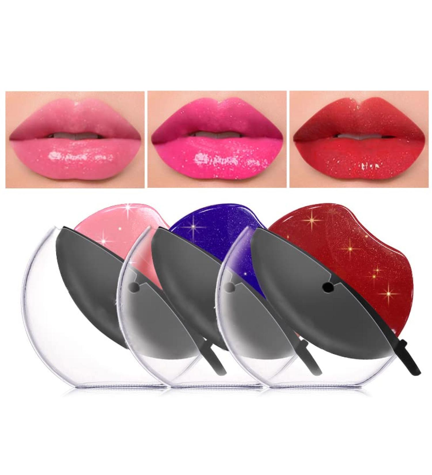 DAGEDA Lazy Lipstick: 3 Colors Magic Pearl, Long-Lasting Waterproof Formula for Lazy People - Color A - Buy Online on SooperMarket.com