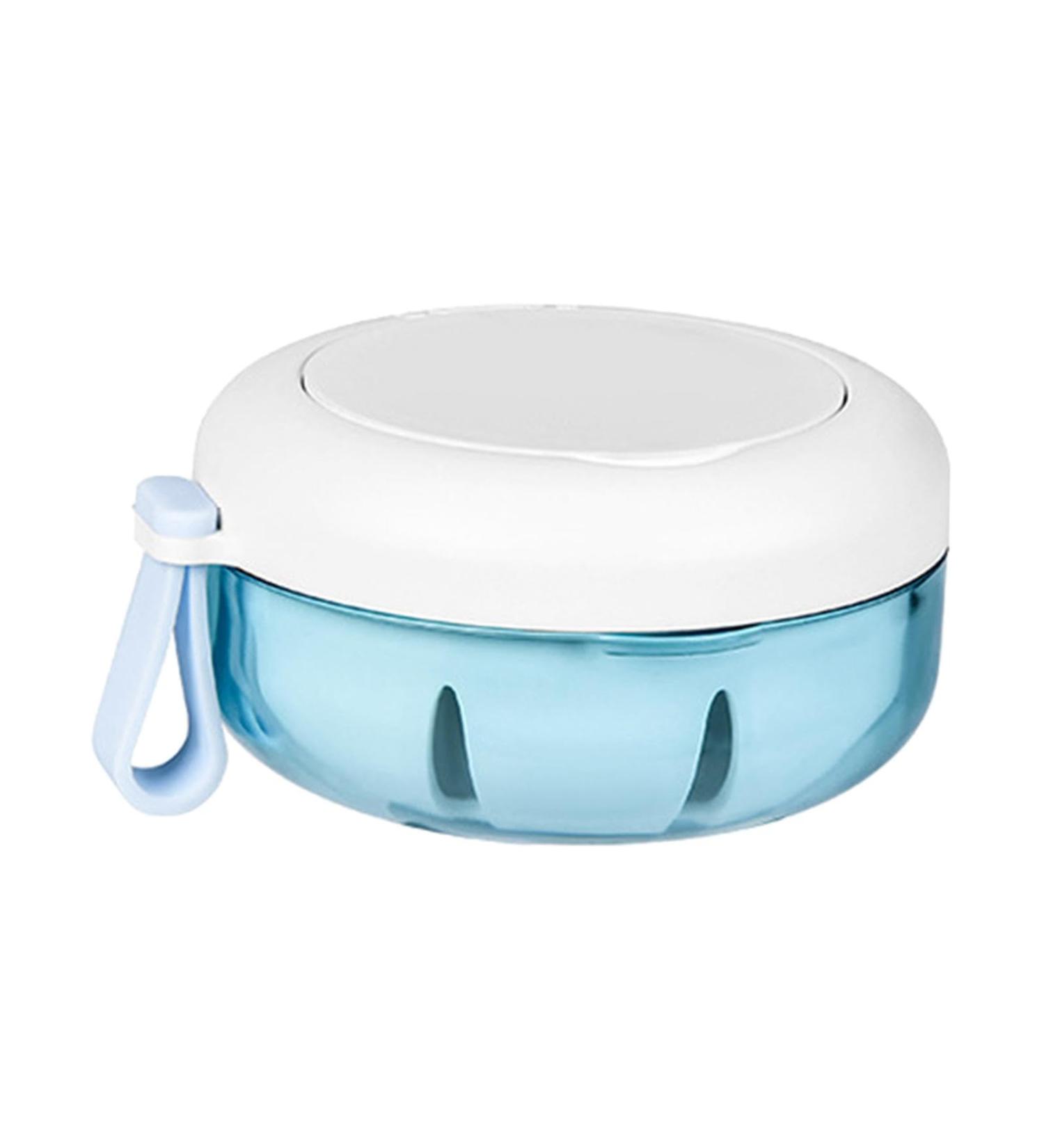 Folpus Tooth Storage Box - Portable Denture Bath for Travel & Cleaning | Organize Your Artificial Teeth - Buy Online on SooperMarket.com