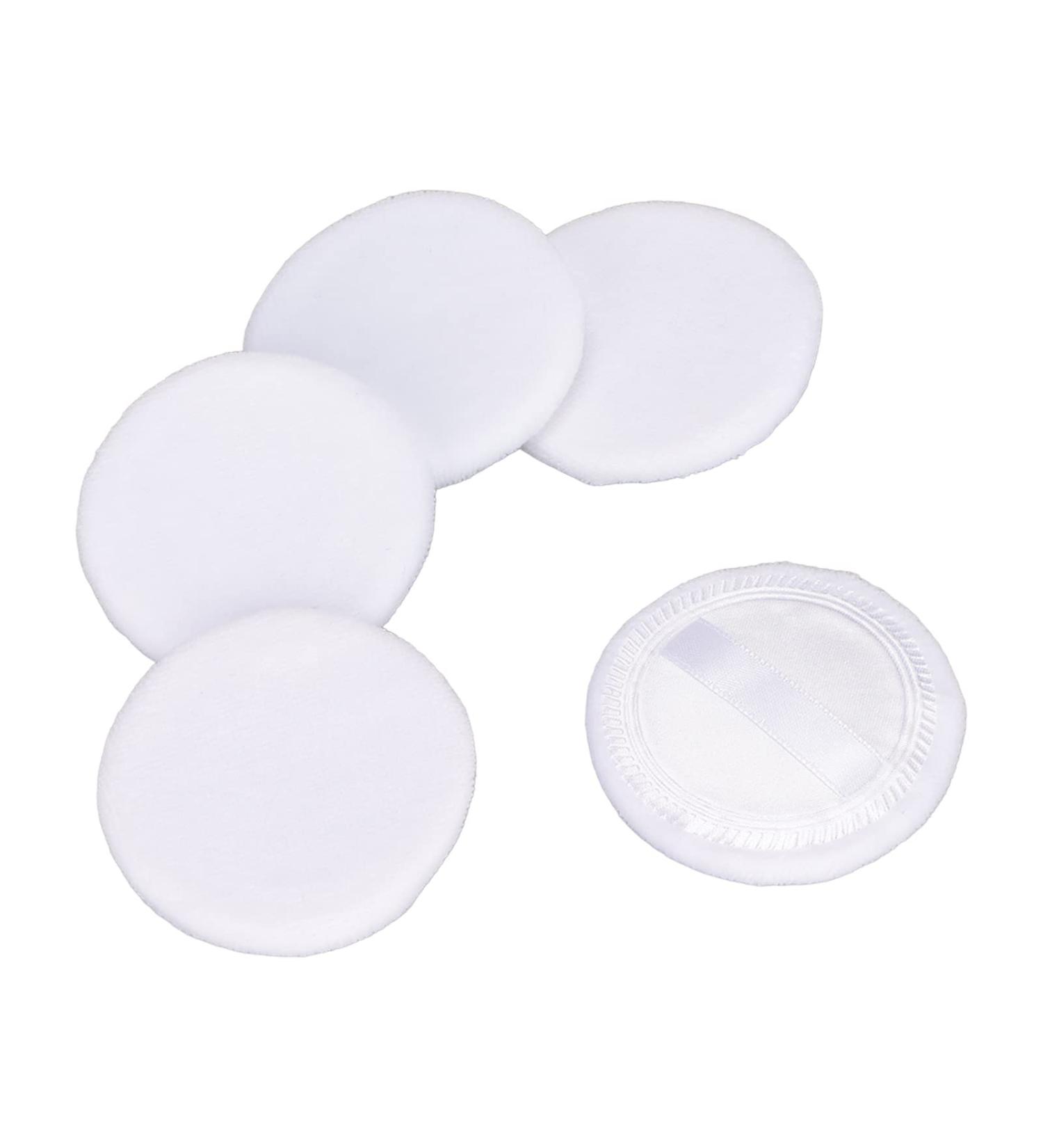 Zetiling 5Pcs Soft Texture Powder Puff - Non-Toxic Face Makeup Puff for Perfect Powder Grasping - Available in 3 Colors - Delicate Smoothing Touch - Buy Online on SooperMarket.com