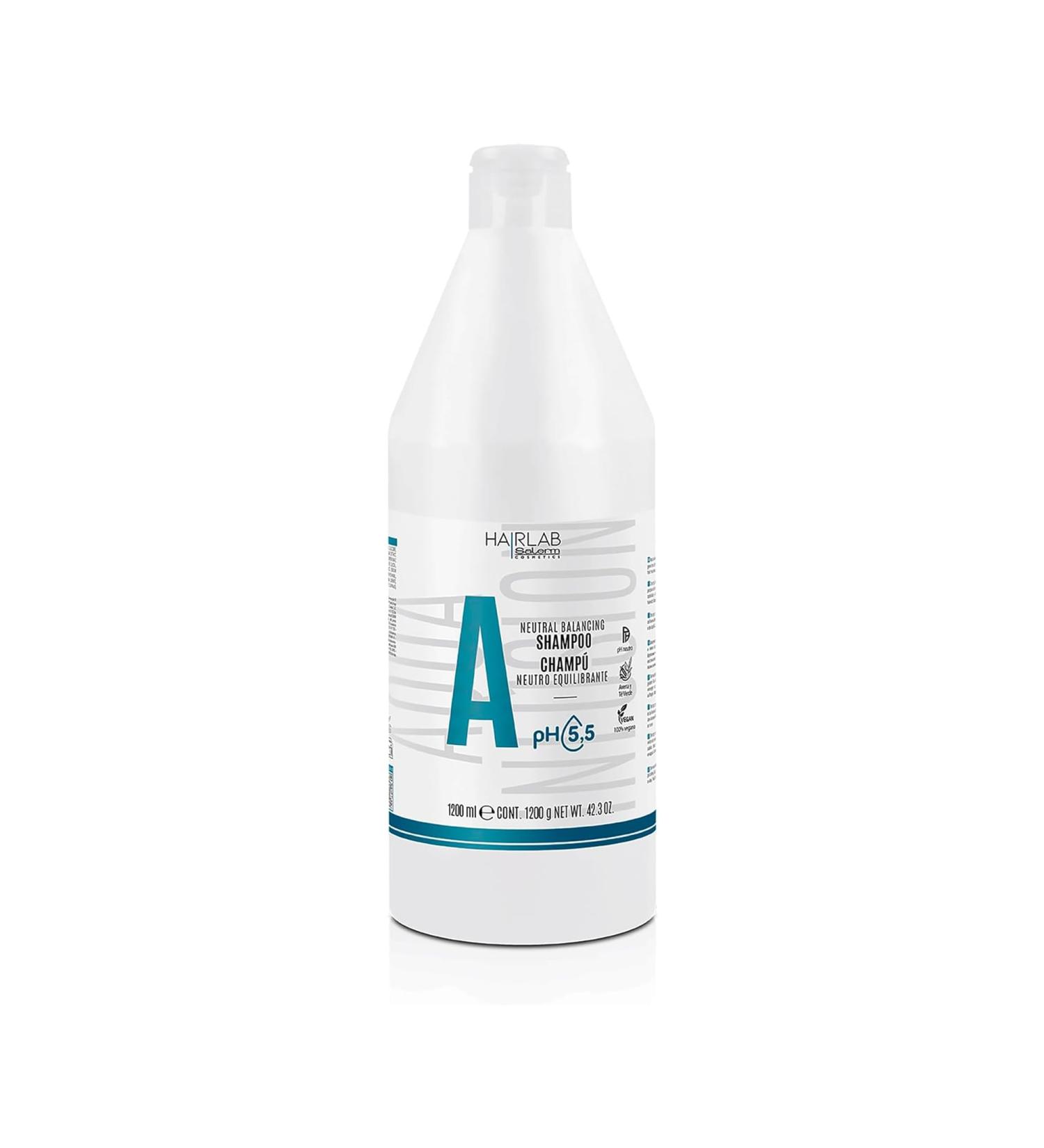 Buy Salerm Cosmetics Shampoo Neutral Balancing 1200ml - Ideal for All Hair Types | International Shipping Available - Buy Online on SooperMarket.com
