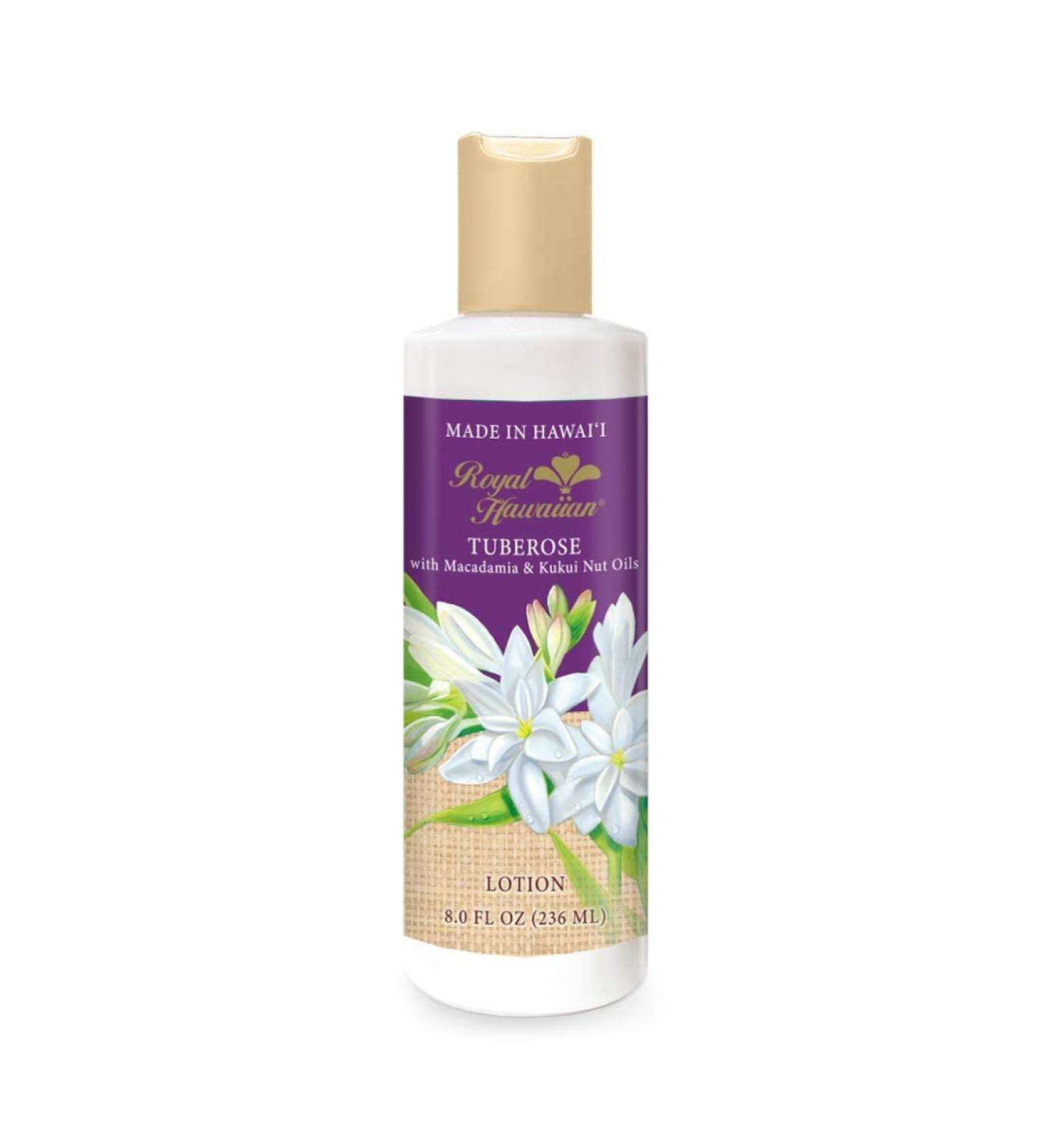 Royal Hawaiian Body Lotion Tuberose 8 oz.