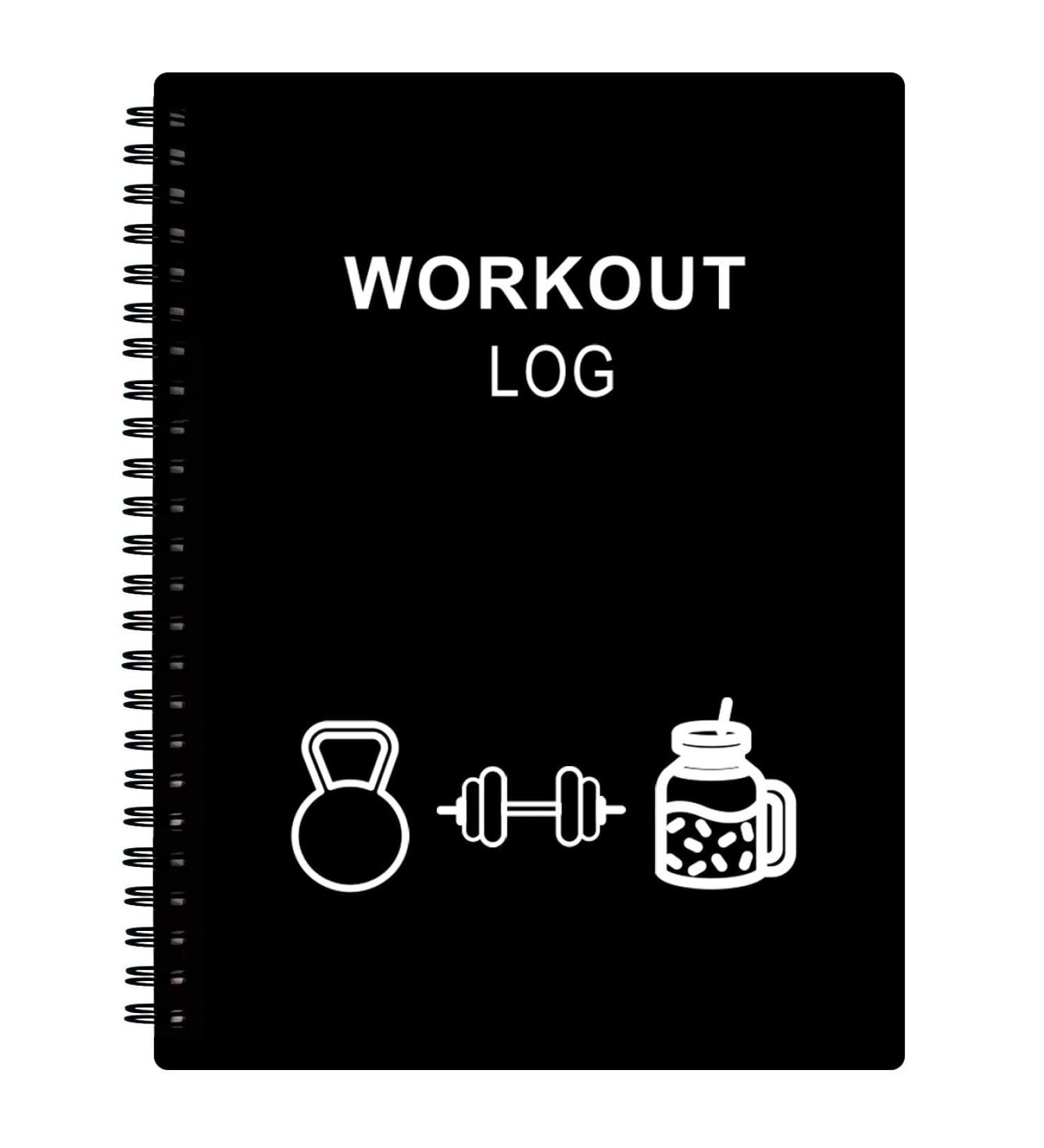Workout Log for Women & Men - A5 Fitness Planner/Journal to Track Weight Loss  Workout Journal for GYM  Bodybuilding Progress - Daily Health & Wellness Tracker  Black - Buy Online on SooperMarket.com