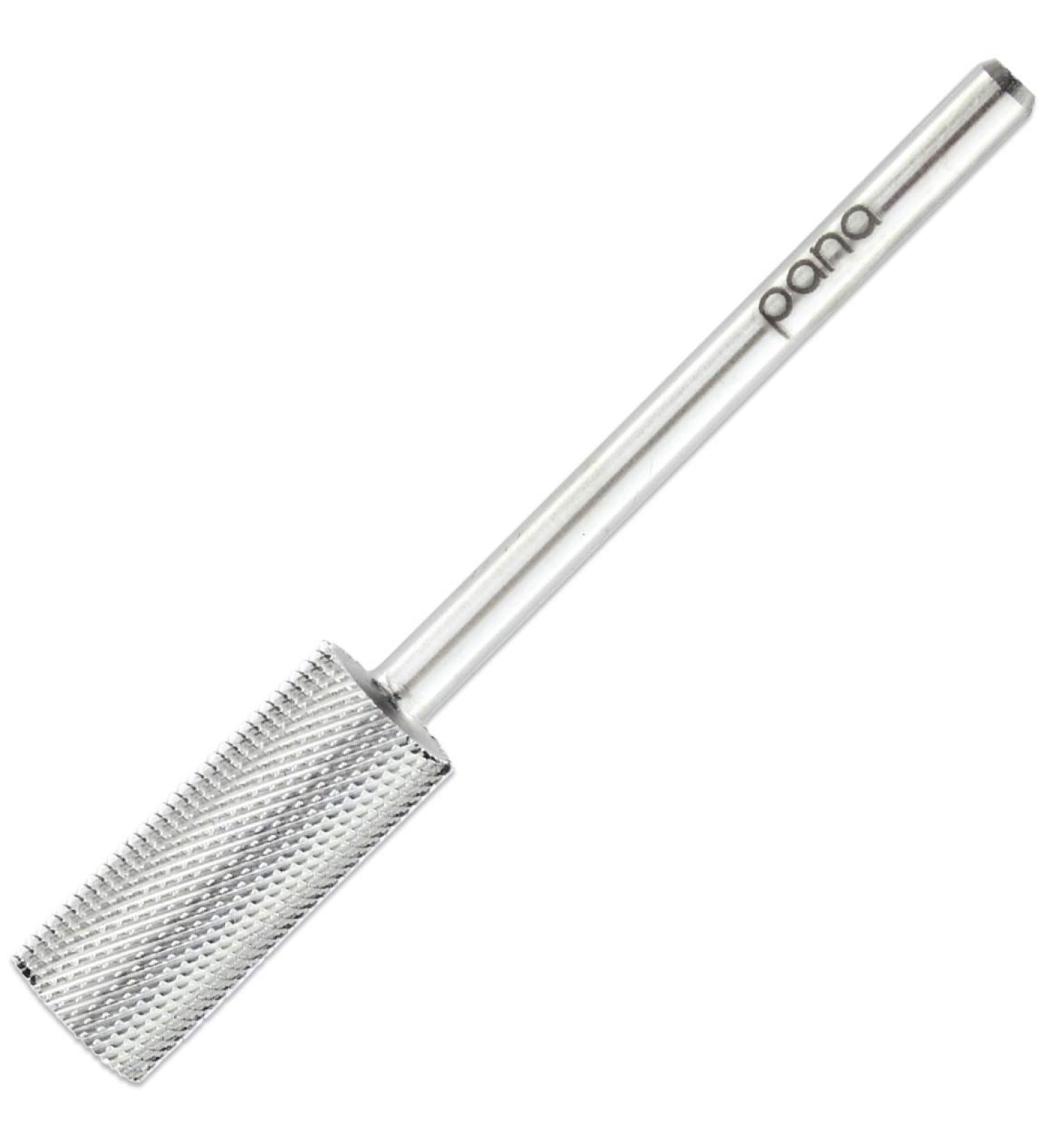 PANA Flat Top Small Barrel 3/32 Shank Size - Extra Fine Grit - Nail Drill Bit for Acrylic & Gel Nails - Silver - Buy Online on SooperMarket.com