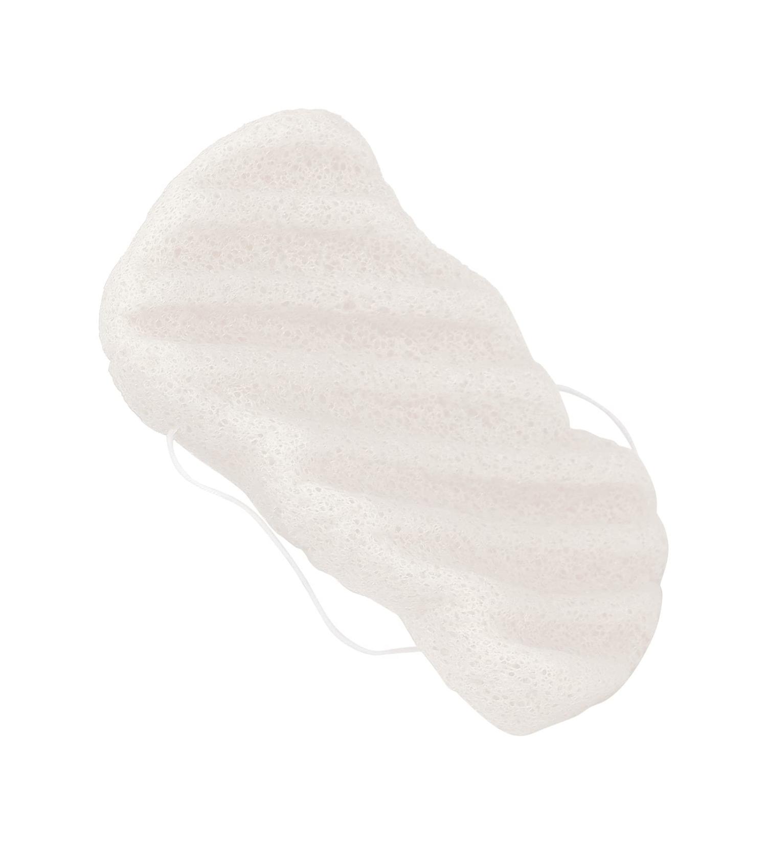 Verdant Touch Facial Sponge Plant Fiber Facial Sponge Reusable Washable Exfoliating Bath Puff for Face Cleansing - Buy Online on SooperMarket.com