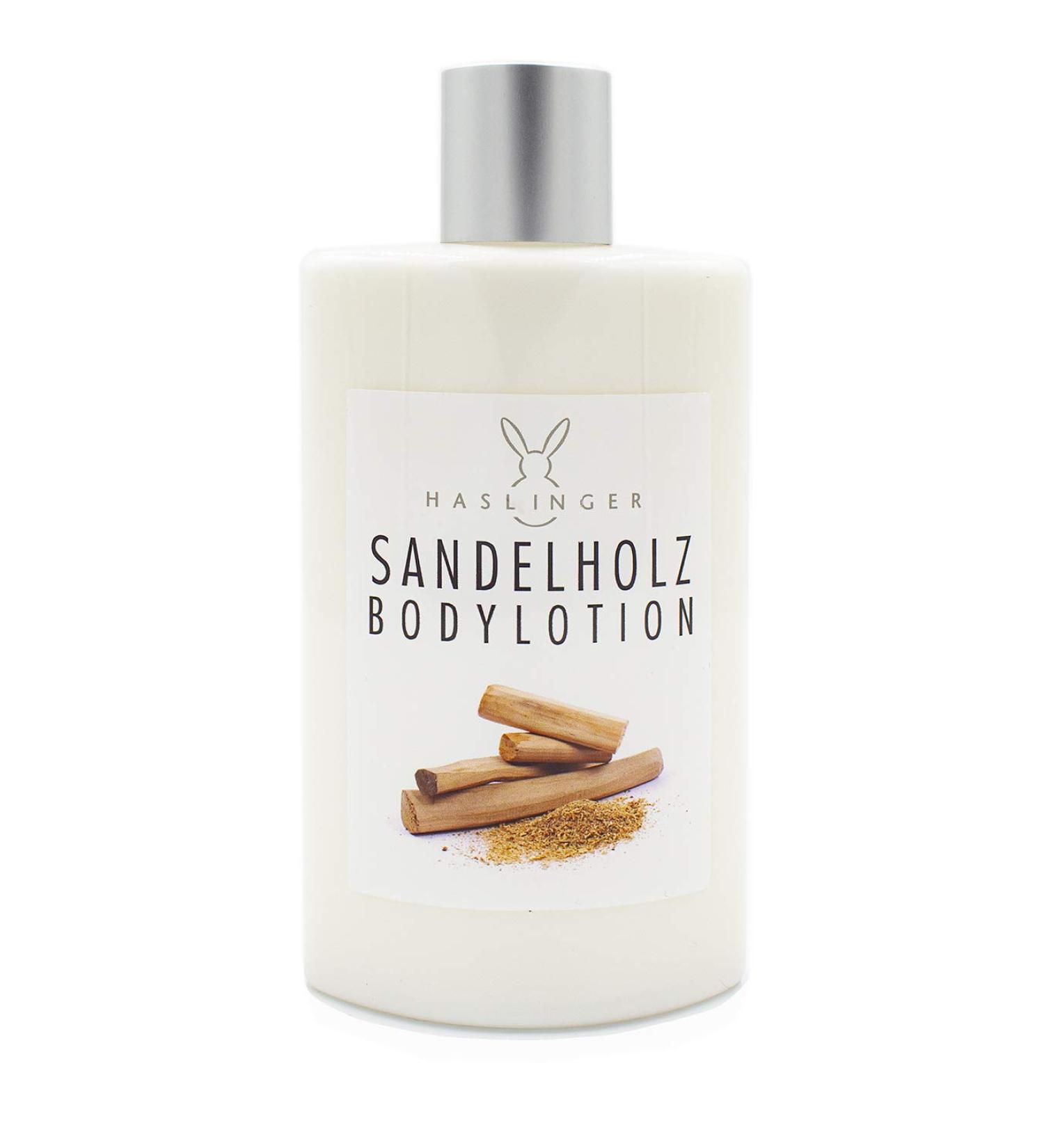 Haslinger SPA Sandalwood Body Lotion 200ml - Nourishing Moisture for Soft Skin | International Shipping Available - Buy Online on SooperMarket.com
