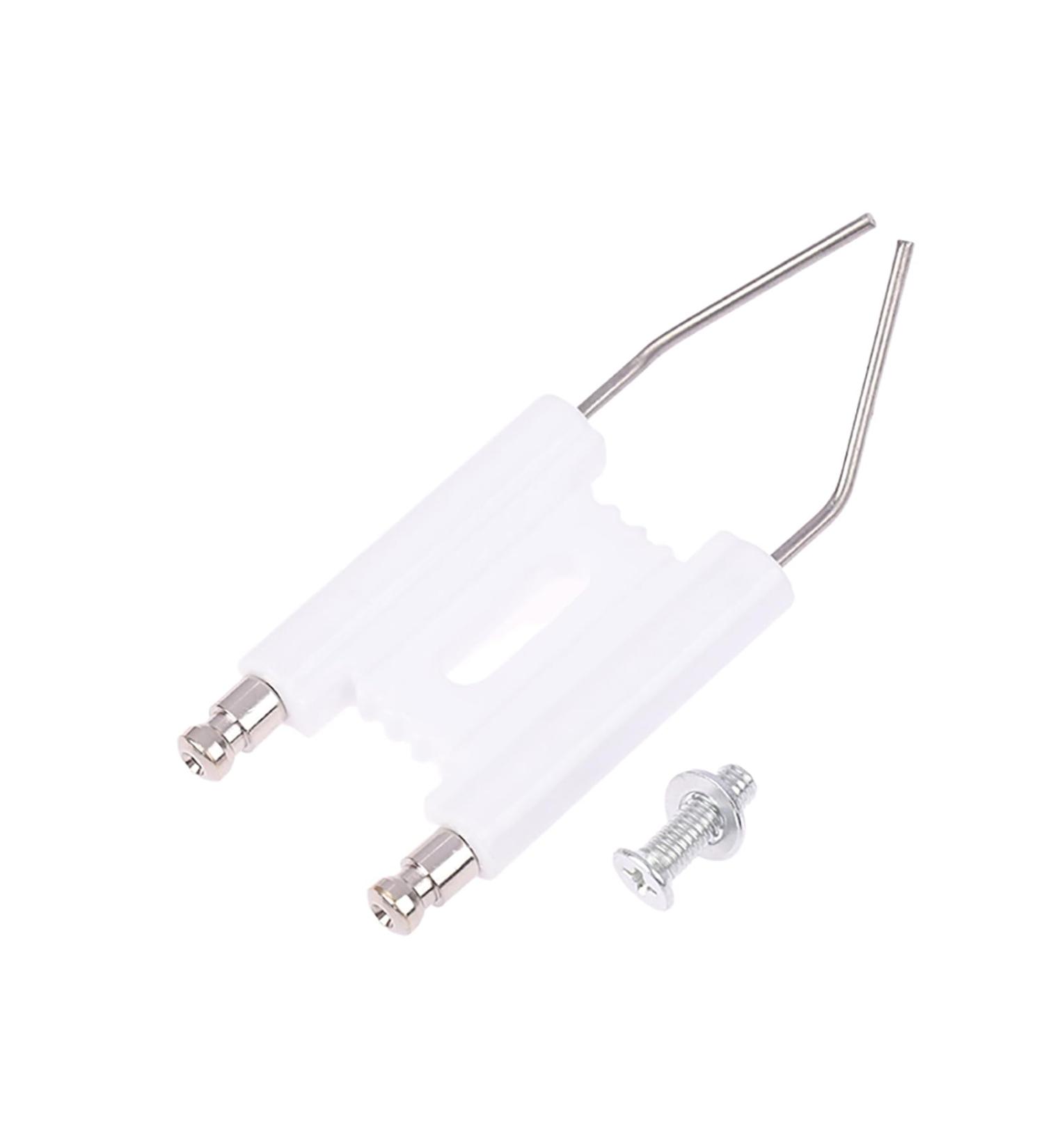 Rudfuz Universal H-Type Ignition Electrodes for Oil Burners - Ceramic Double Pencil & Siamesian Pins | Reliable Ignition Solutions - Buy Online on SooperMarket.com