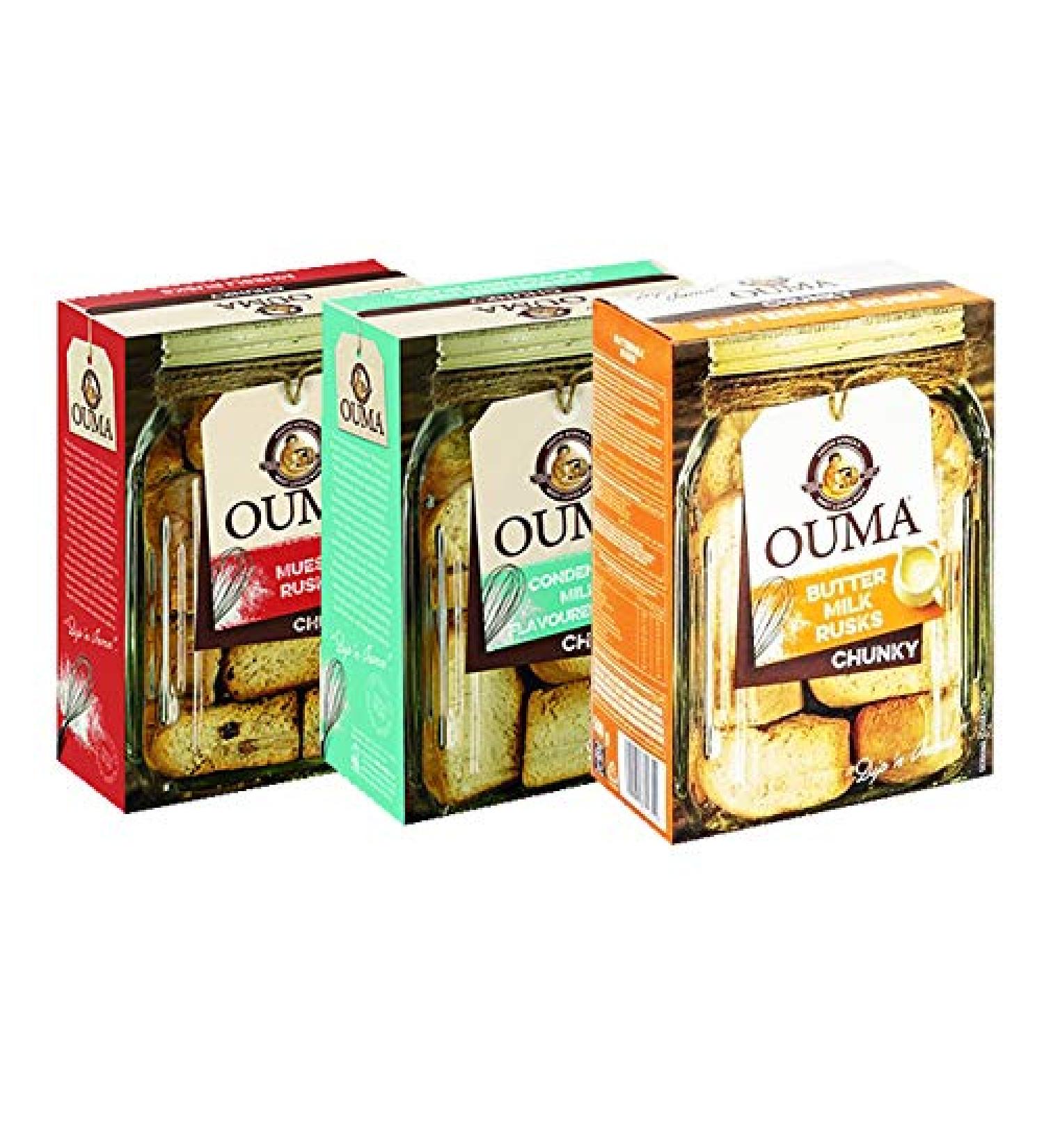 Ouma South African Rusks 500g (Buttermilk Museli and Condensed Milk)