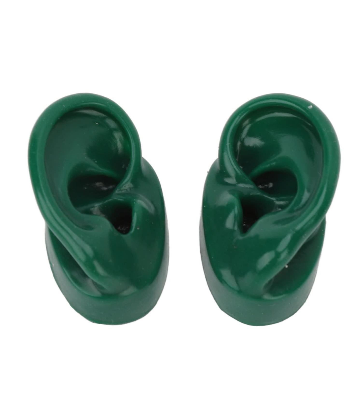 Silicone Human Ear Model - Soft Waterproof & Realistic for Acupuncture Jewelry & Audio Recording - Ideal for Education - Buy Online on SooperMarket.com