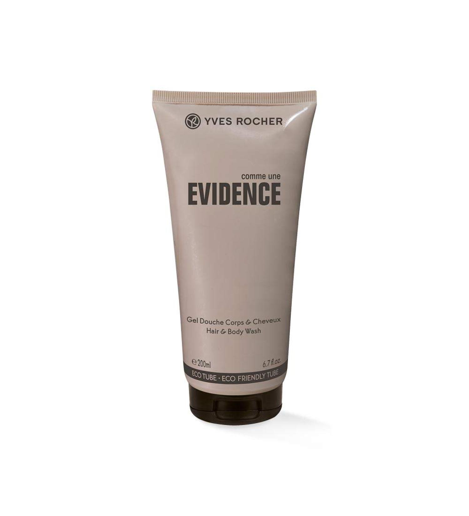 Yves Rocher Comme une Evidence Hair and Body Wash for Men 200 ml./6.7 fl.oz.