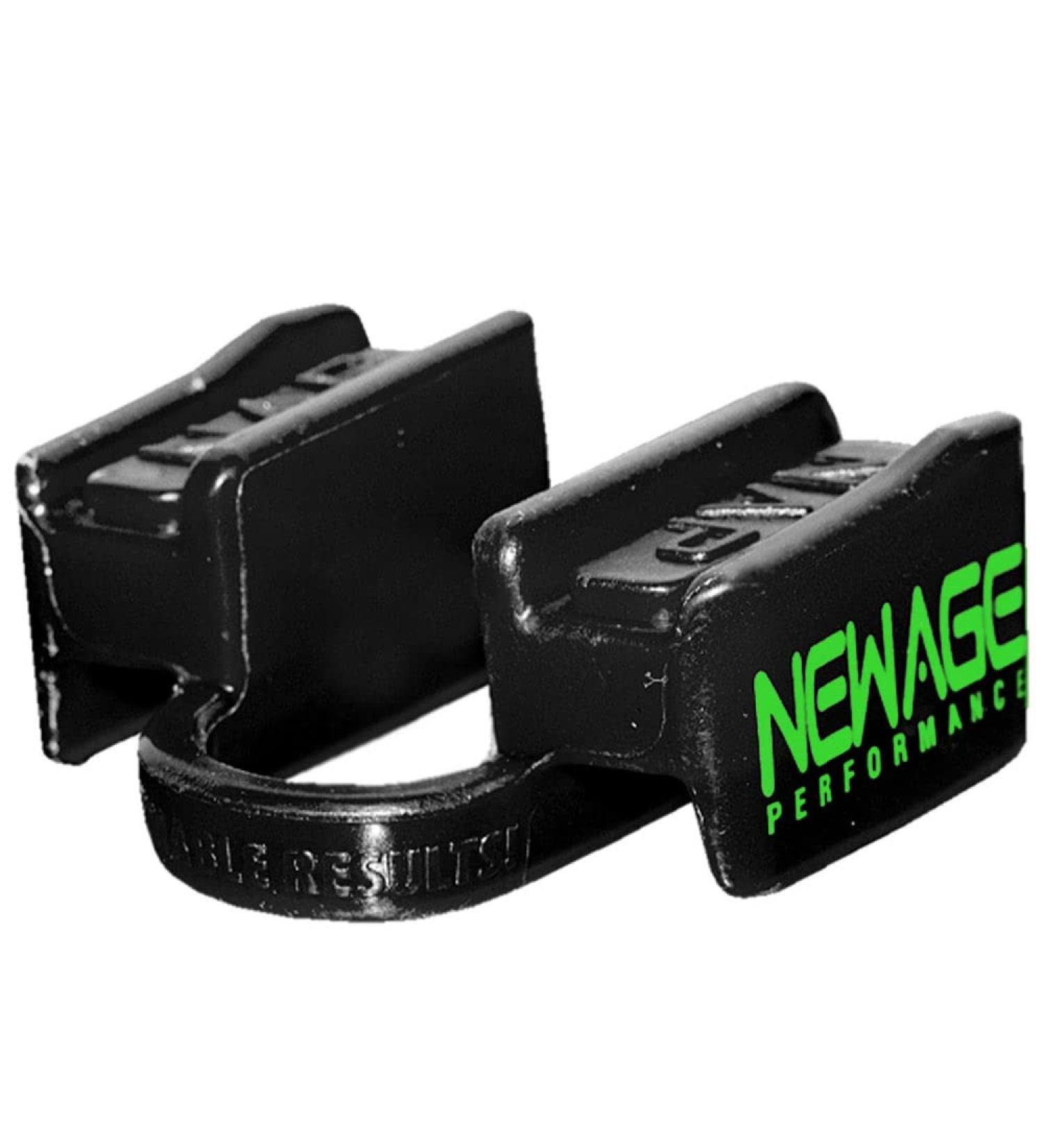 New Age Performance 6DS Sports Mouthpiece - Jaw Stabilizer for Weightlifting & Non-Contact Sports (Black) - Buy Online on SooperMarket.com
