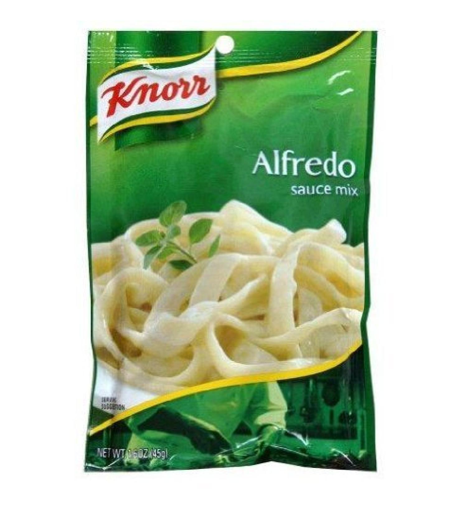Knorr Alfredo Sauce Mix (1.6 oz Packets) 4 Pack by Knorr