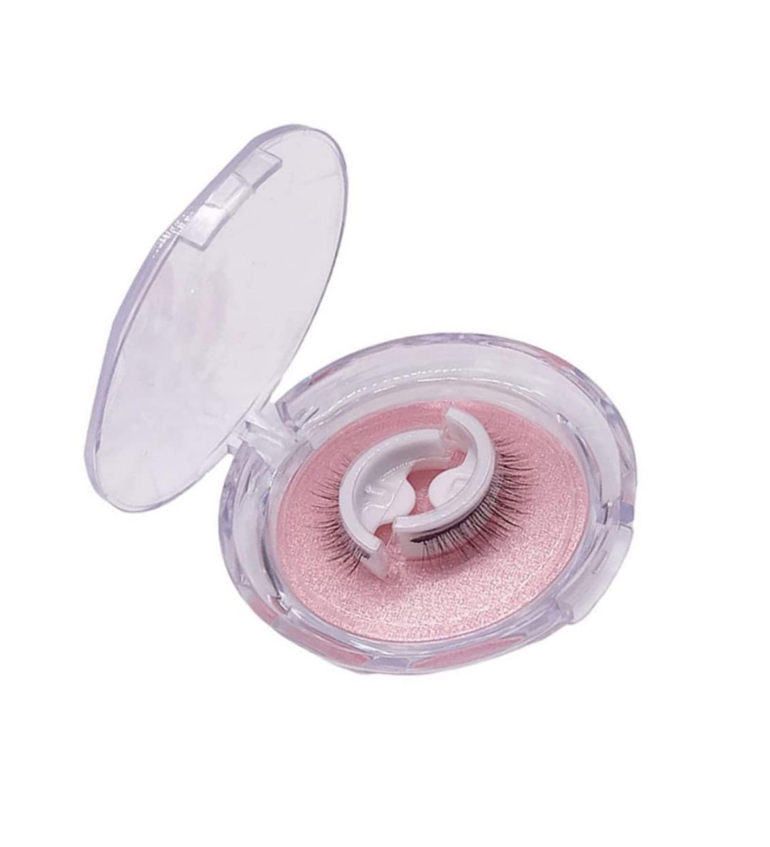 Self Adhesive False Eyelashes - Reusable No Glue Eyeliner Needed | Natural Look - 1 Pair - Buy Online on SooperMarket.com