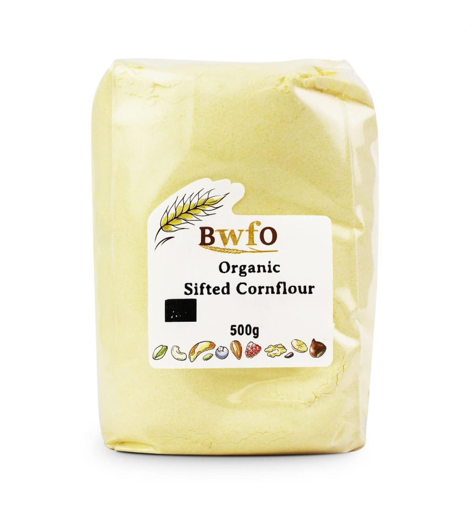 Organic Cornflour Sifted 500g (BWFO)