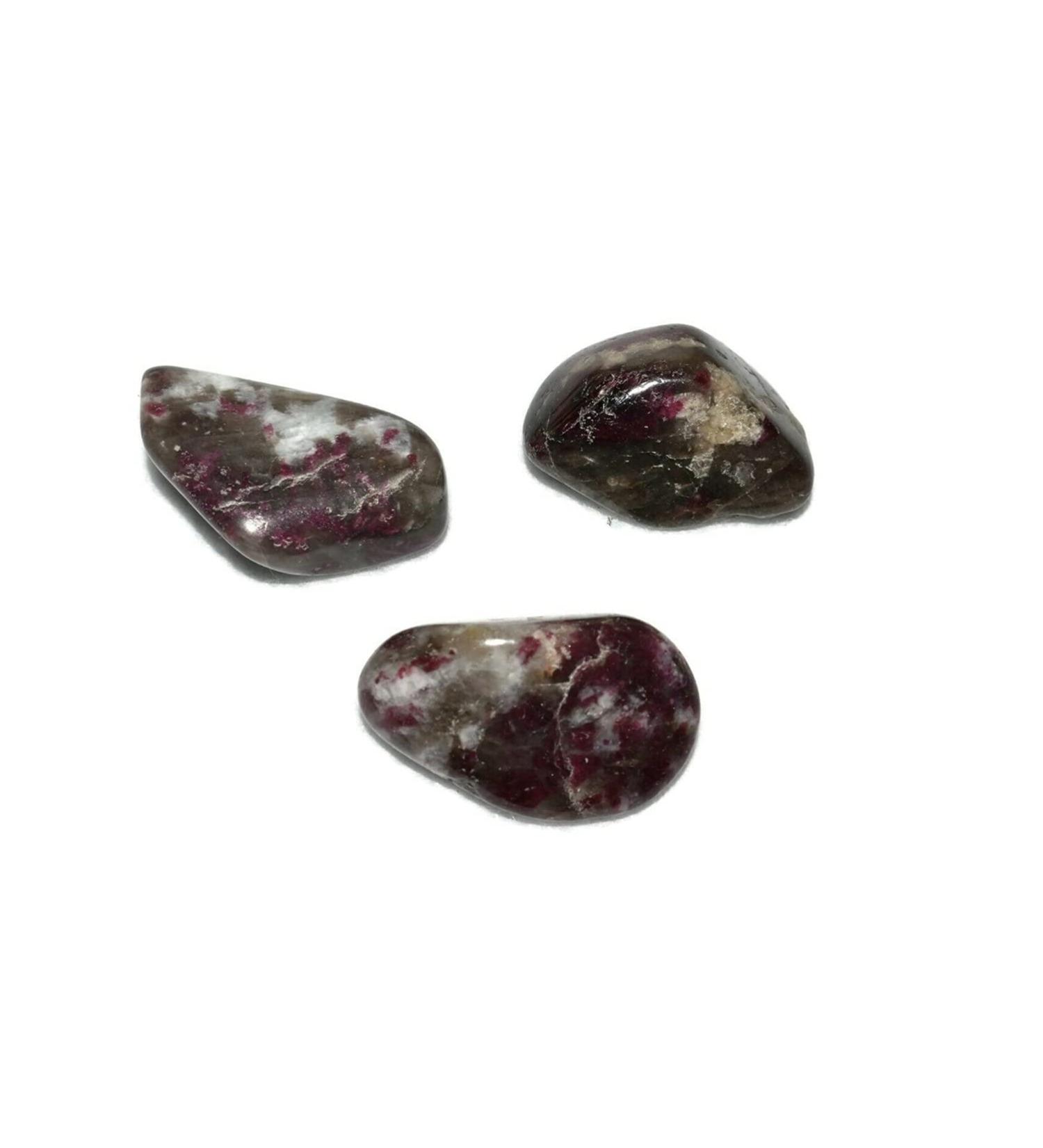 Stone Pink Tourmaline Natural Tumbled Stone One Crystal Balance Balance Gemstone Decoration ERTEYIN - Buy Online on SooperMarket.com