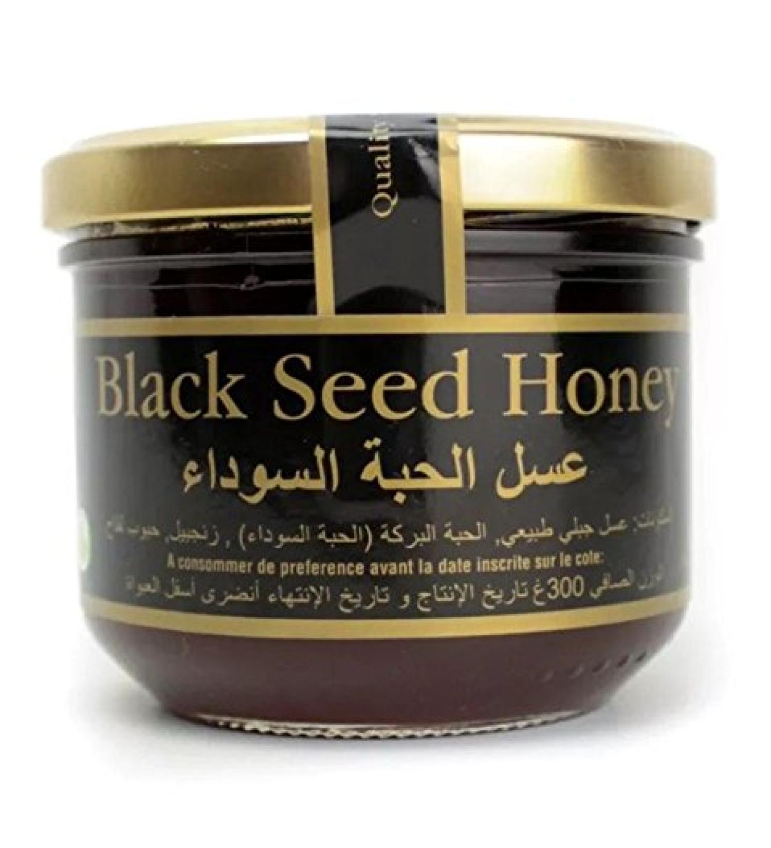 Original Black Seed Honey Pure Mountain Honey with Black Seed (Nigella) Suitable for Vegetarian (1 x 250g)