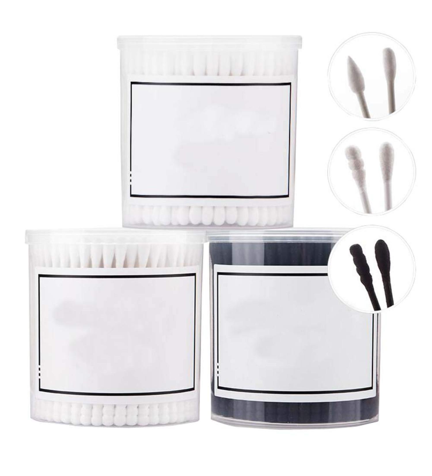 600 Counts Cotton Swabs - Natural Double Tipped Organic Ear Buds | Cruelty-Free Eco-Friendly Ear Care - Buy Online on SooperMarket.com