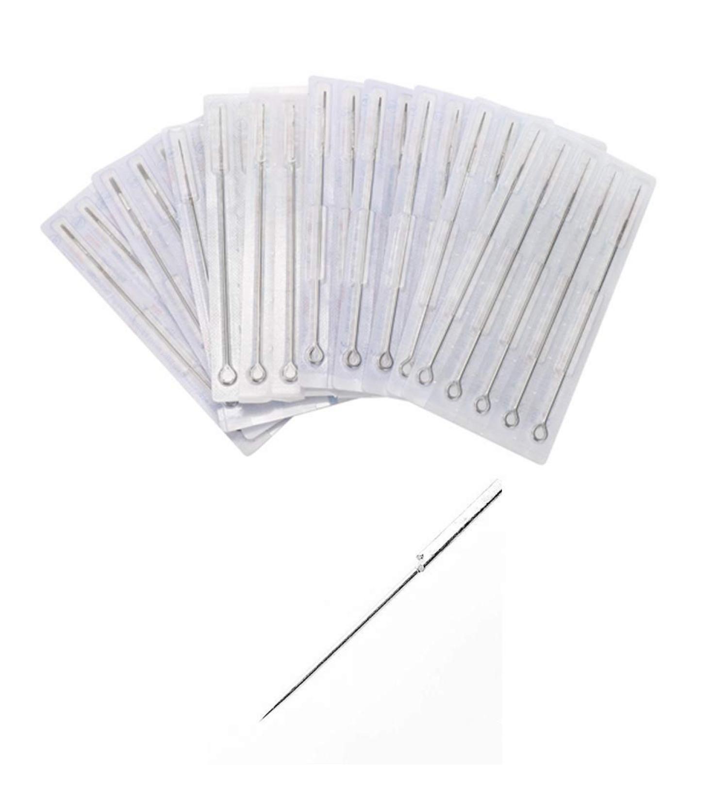 New Star Tattoo 1RL Bugpin Liners: 50pcs Premium Disposable Sterilized Tattoo Needles - Buy Online on SooperMarket.com