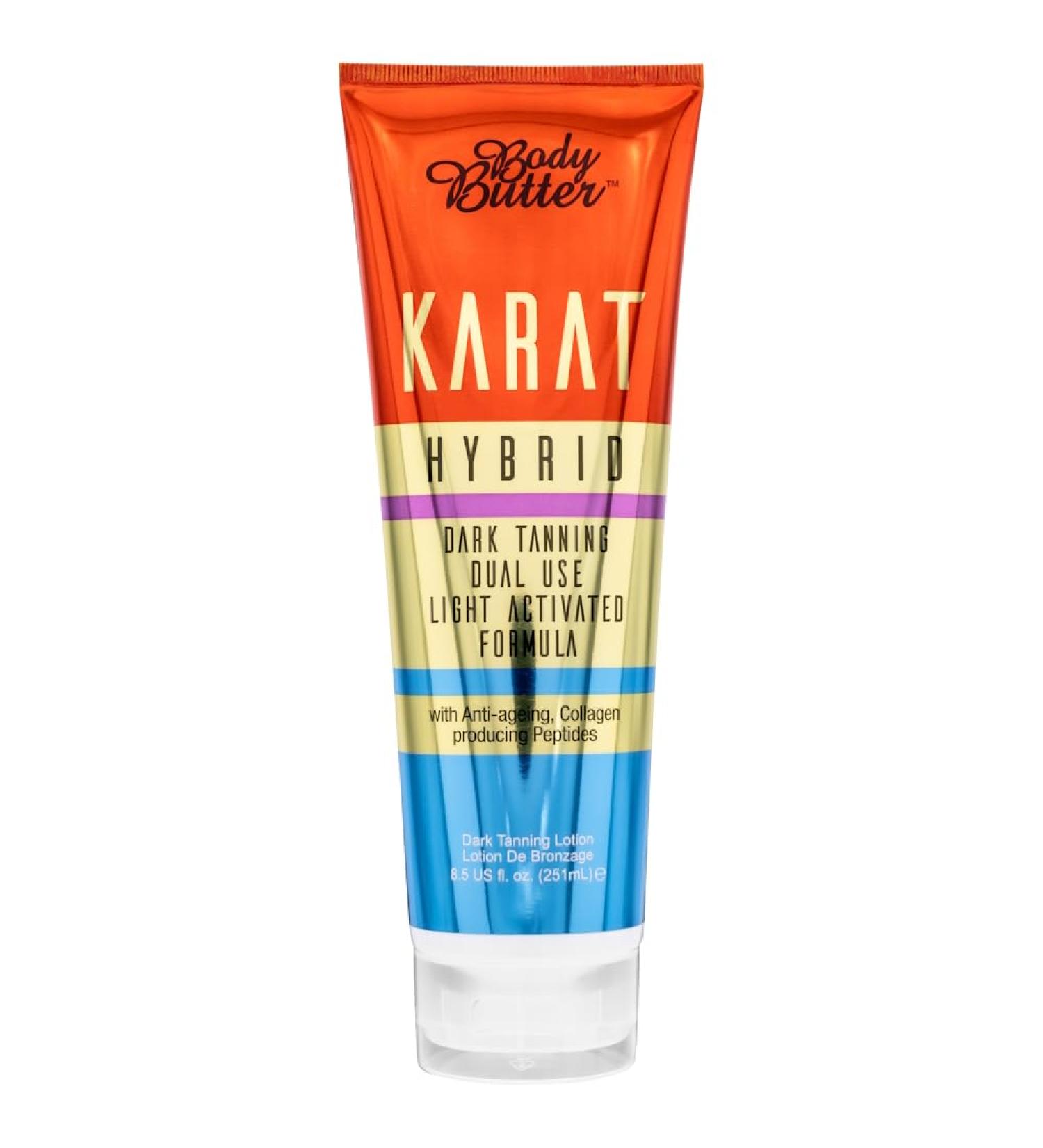 Body Butter KARAT HYBRID Dark Tanning Dual Use Light Activated Formula (251ml)
