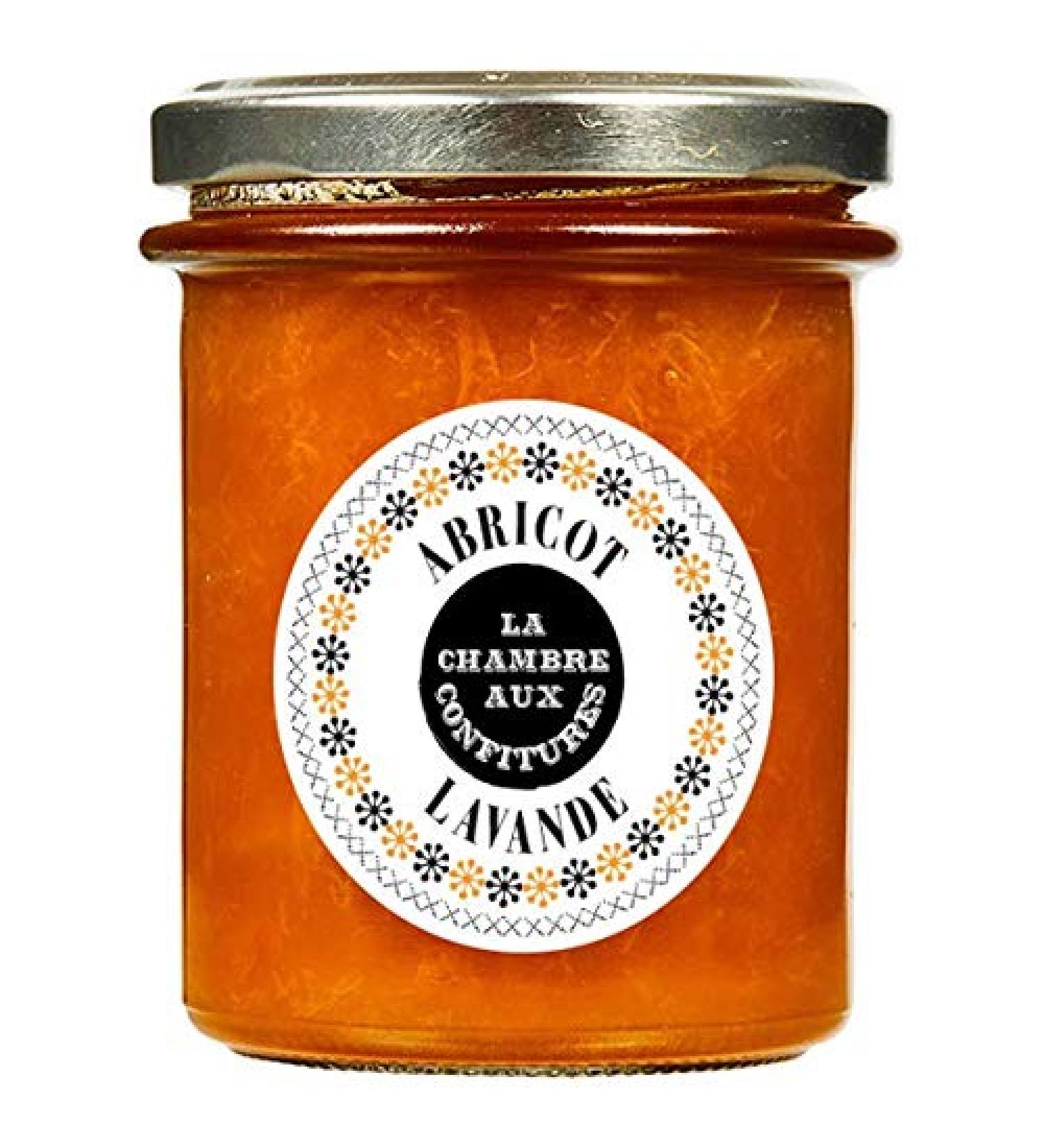 La Chambre Aux Confitures Apricot Lavender Jam from France 200g Apricot Lavender