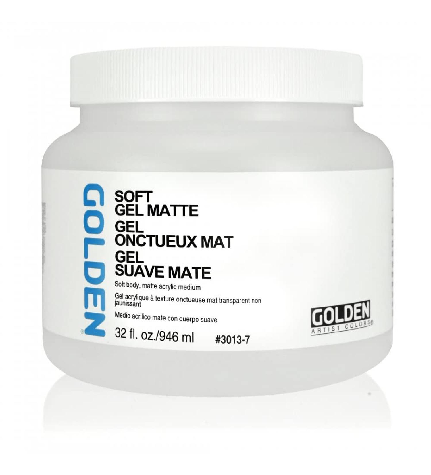 Golden Artist Colors - Soft Gel Matte - 32 oz Jar